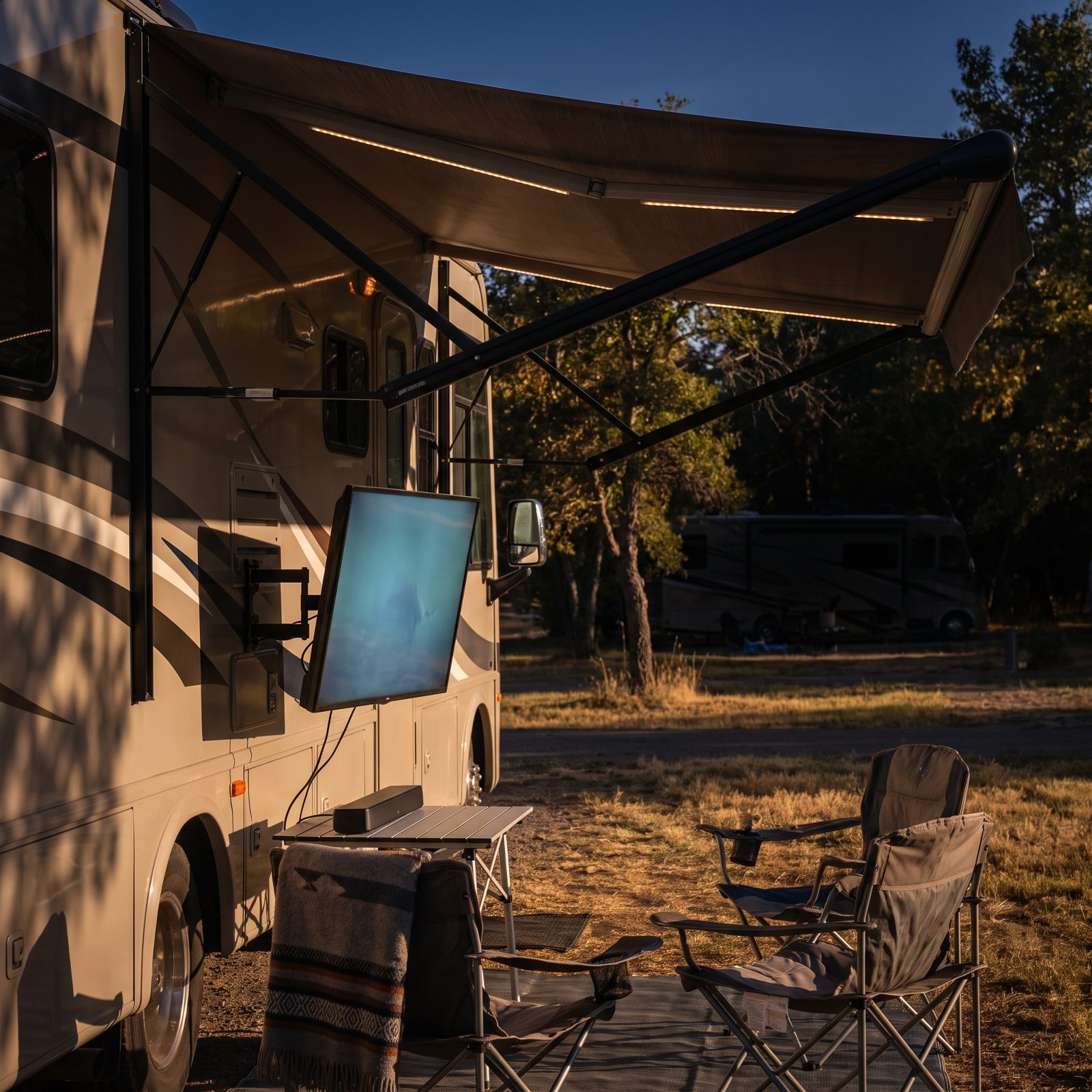 Control the Glare and Sound From Outdoor Screens