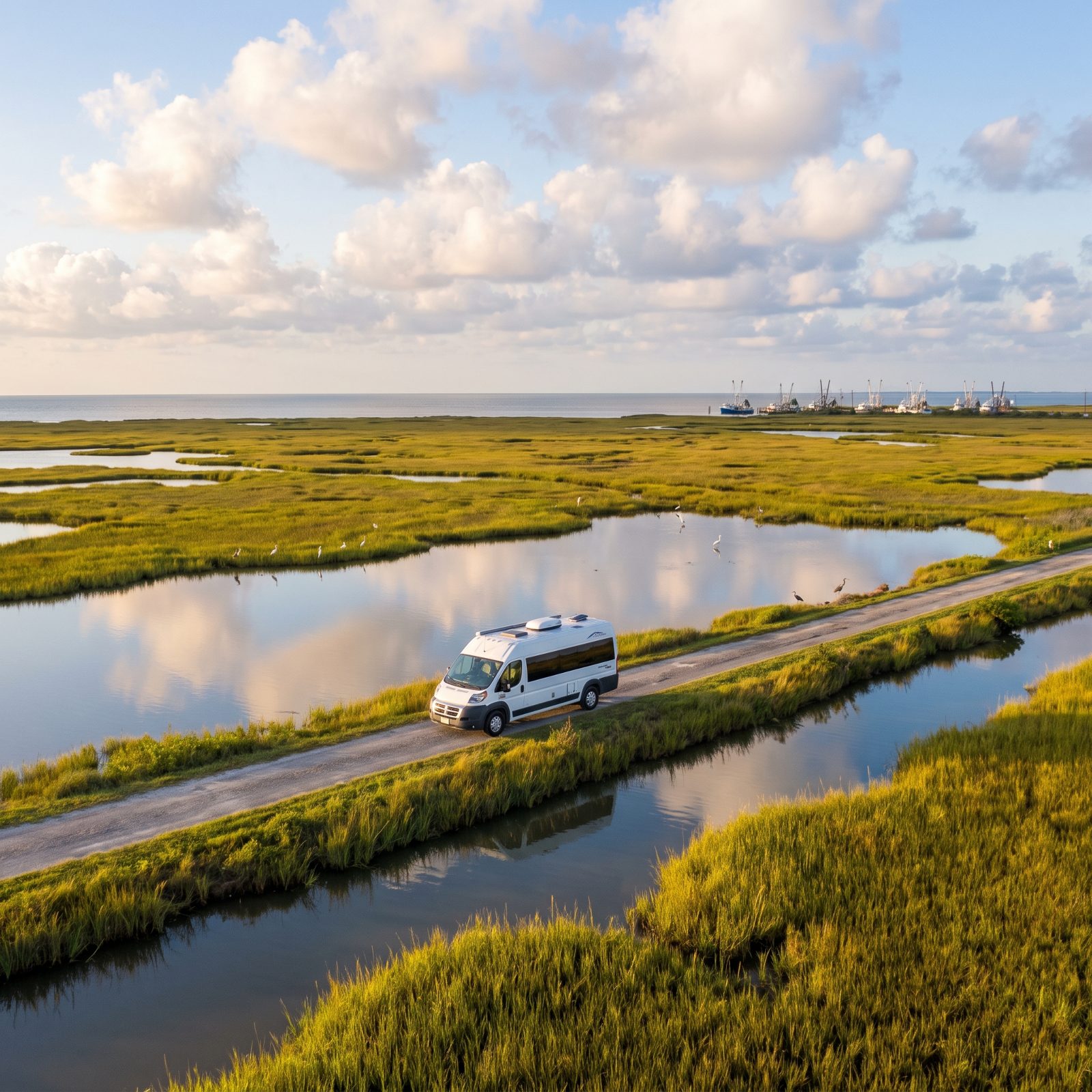 Creole Nature Trail: Louisiana Wetlands, Wildlife and Gulf Beaches