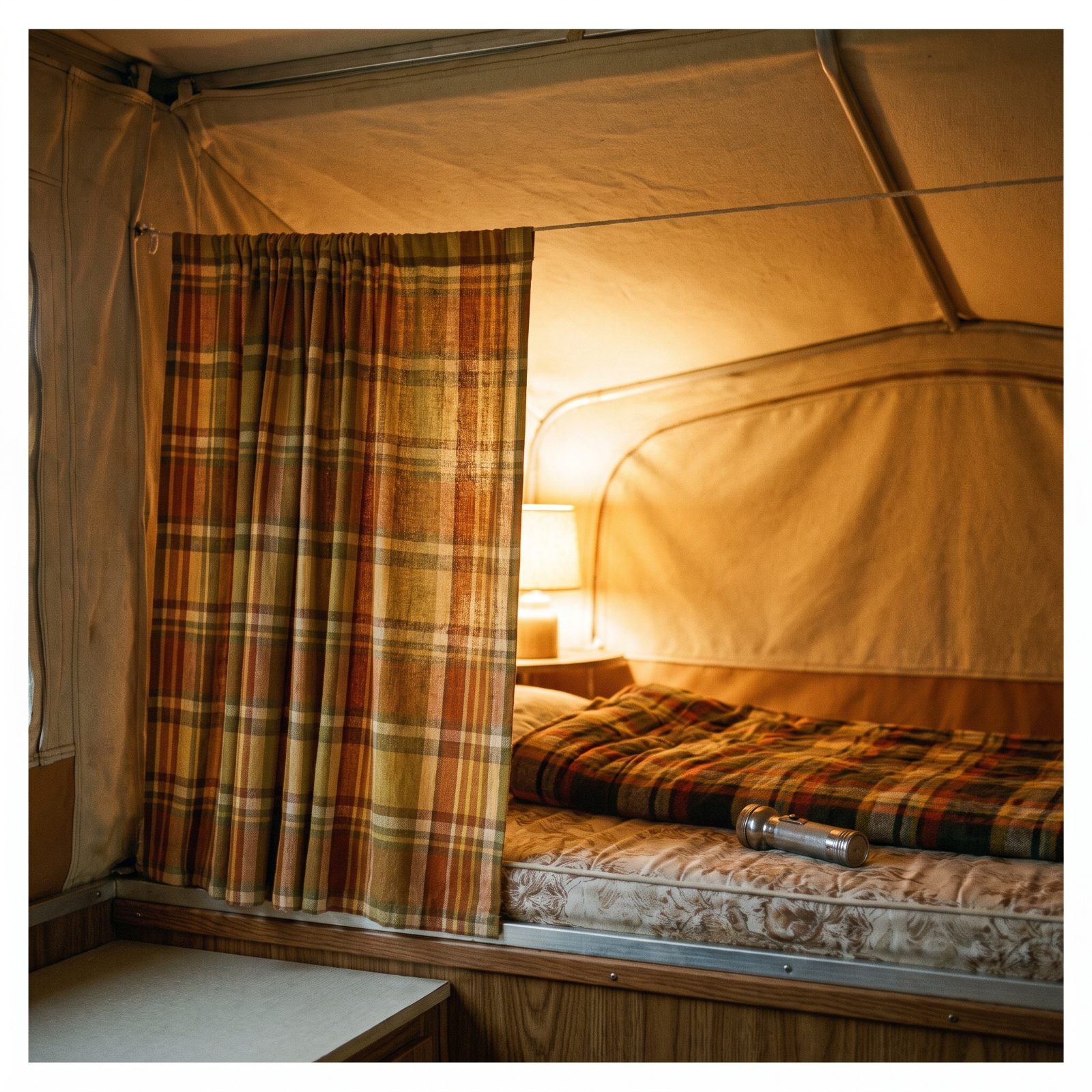 Curtains Around Each Bunk