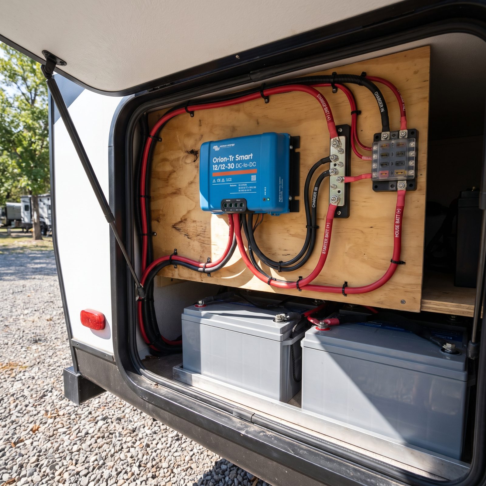 A DC-to-DC Charger That Protects the Alternator