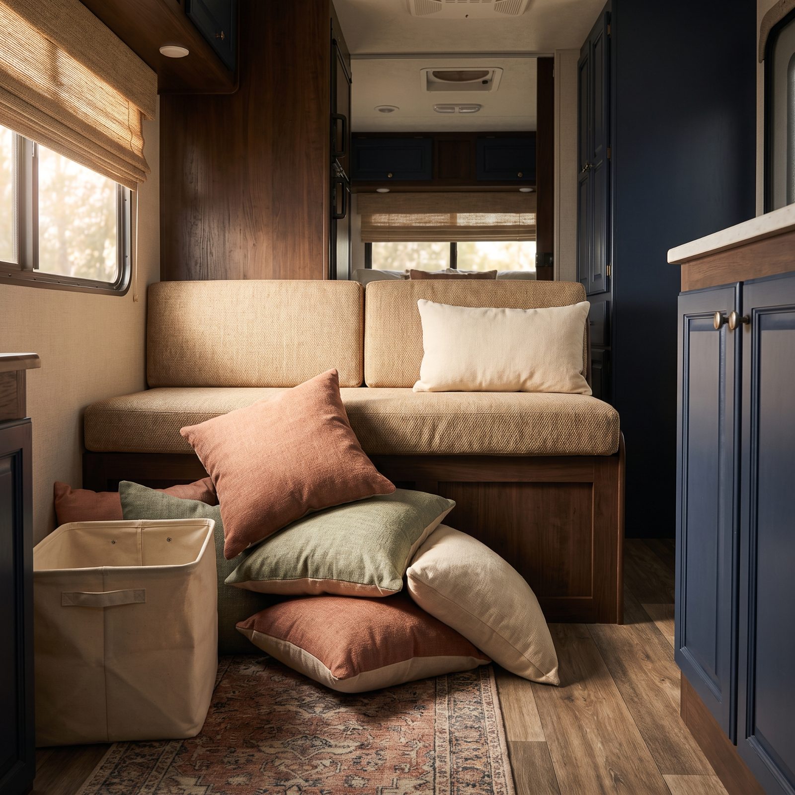 Decorative Throw Pillows Moved Before Every Travel Day