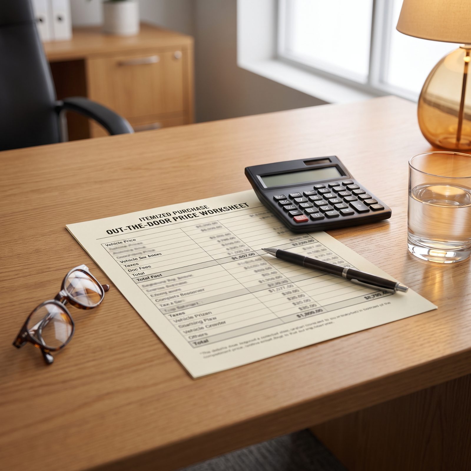 Demand the Complete Out-the-Door Price