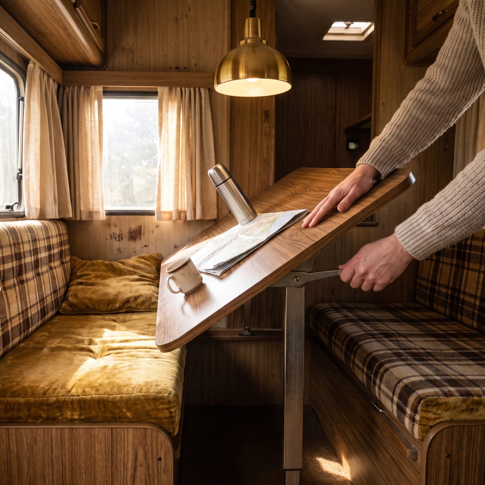 The Dinette That Became a Bed, If You Fought It