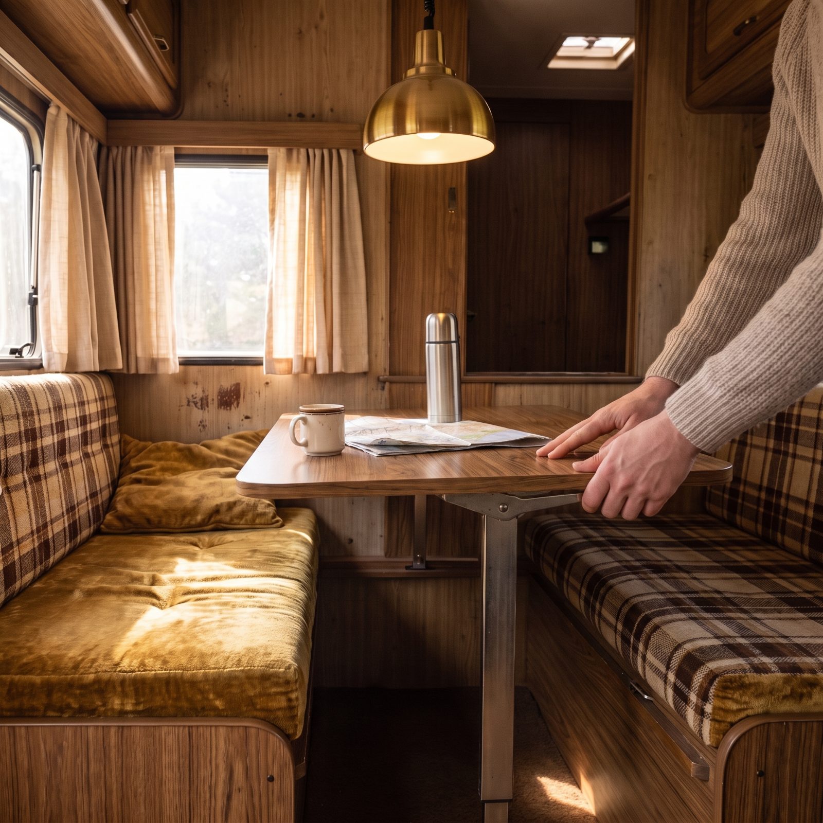 The Dinette That Became a Bed, If You Fought It