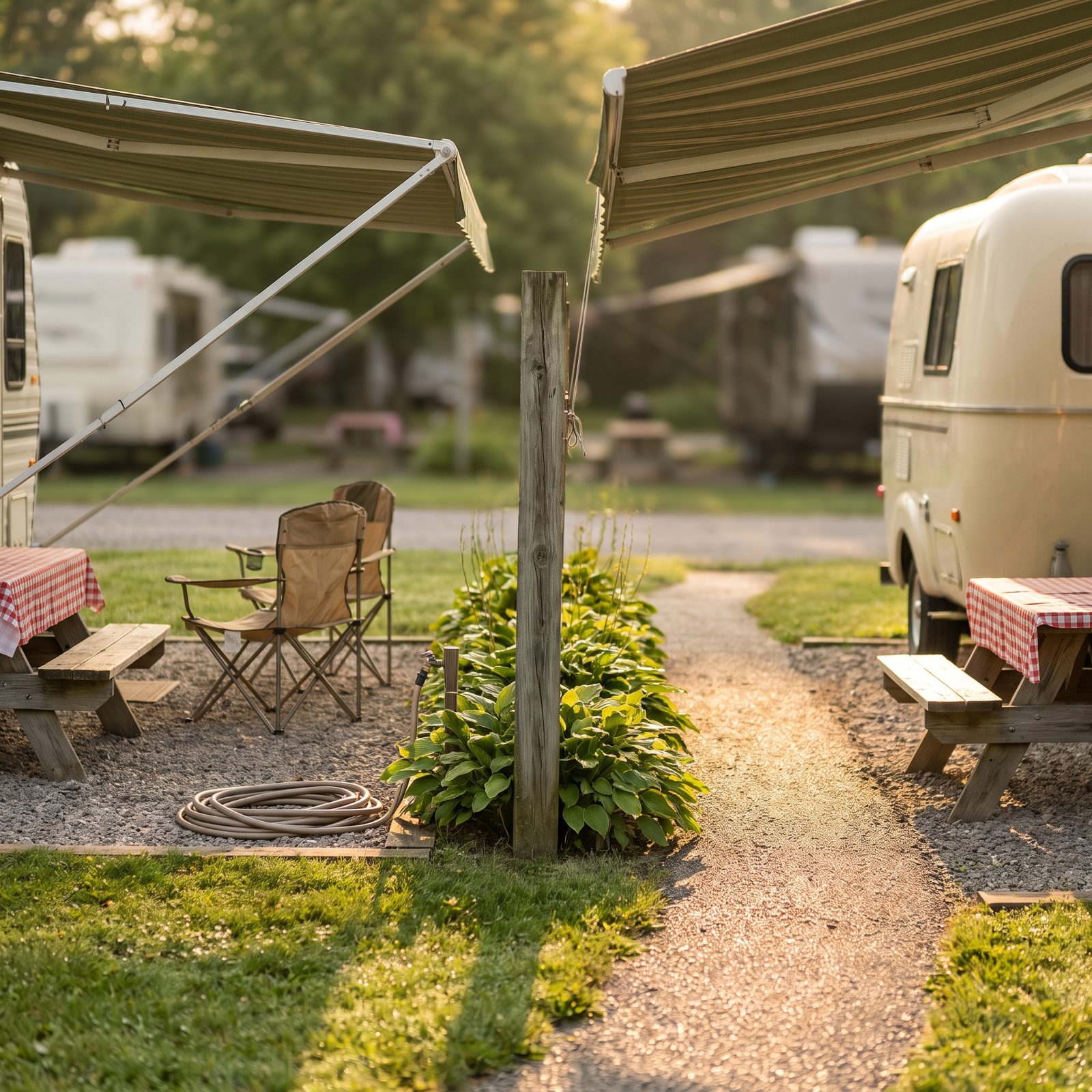 Do Not Walk Through an Occupied Campsite
