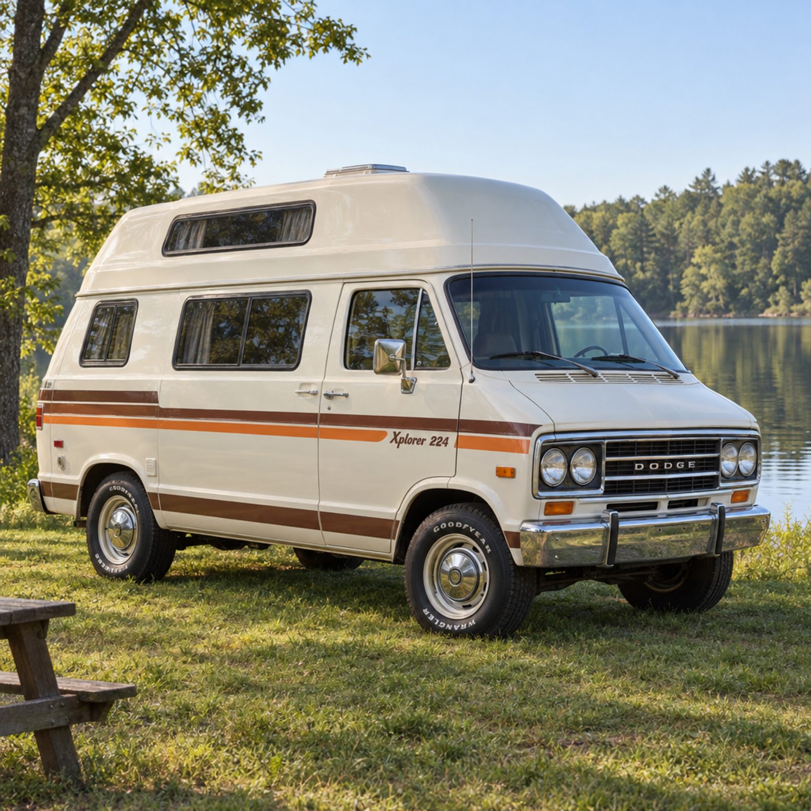 Dodge Xplorer 224, The Factory Van Conversion With Owners Who Never Let Go