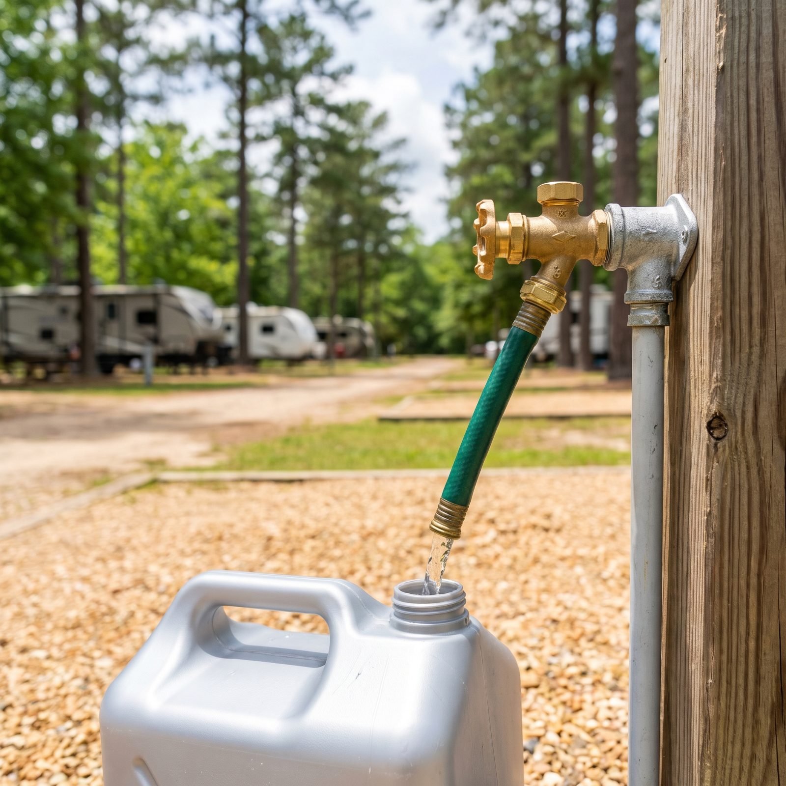 Don't Camp Out at the Communal Water Spigot