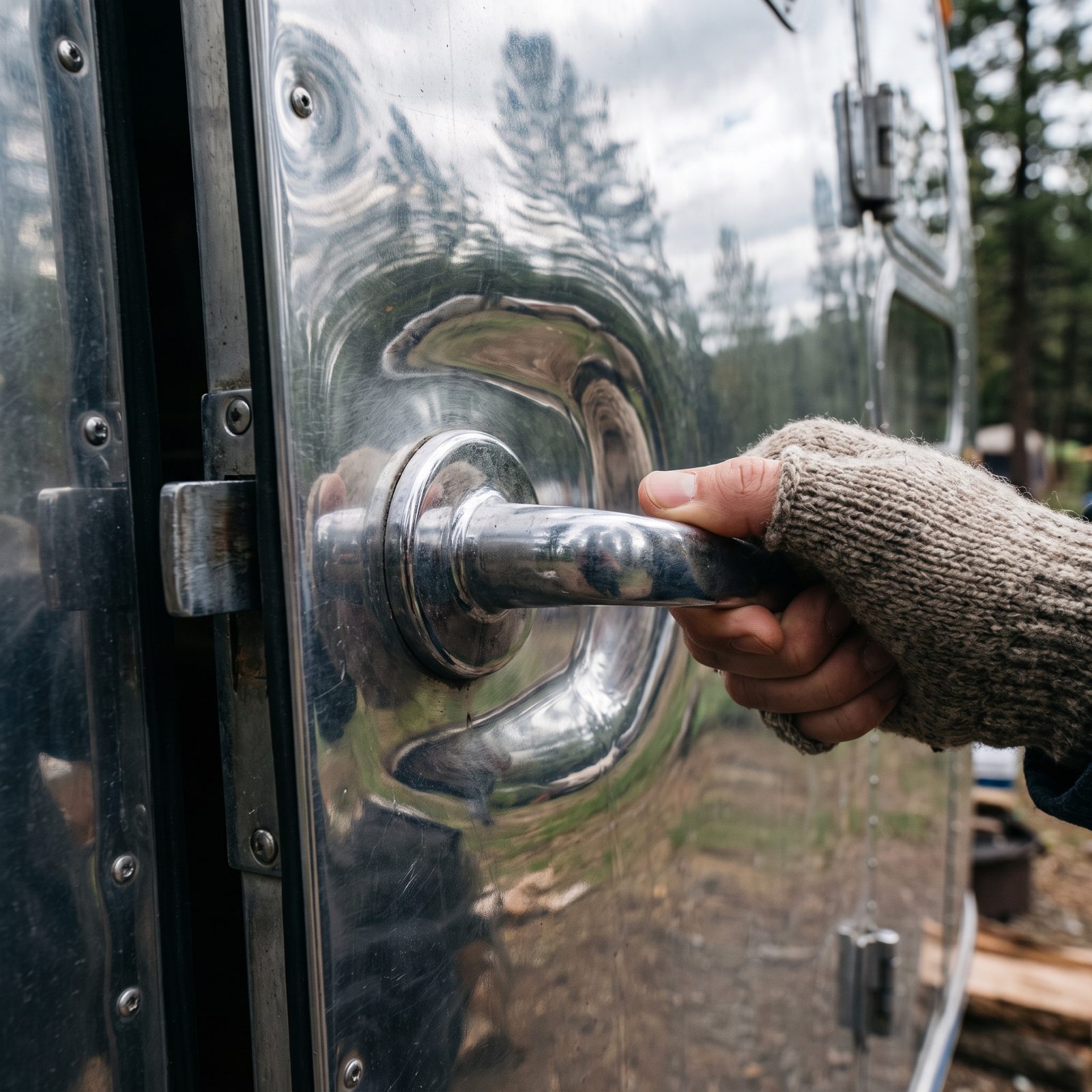 A Door That Closed With a Solid Mechanical Clunk