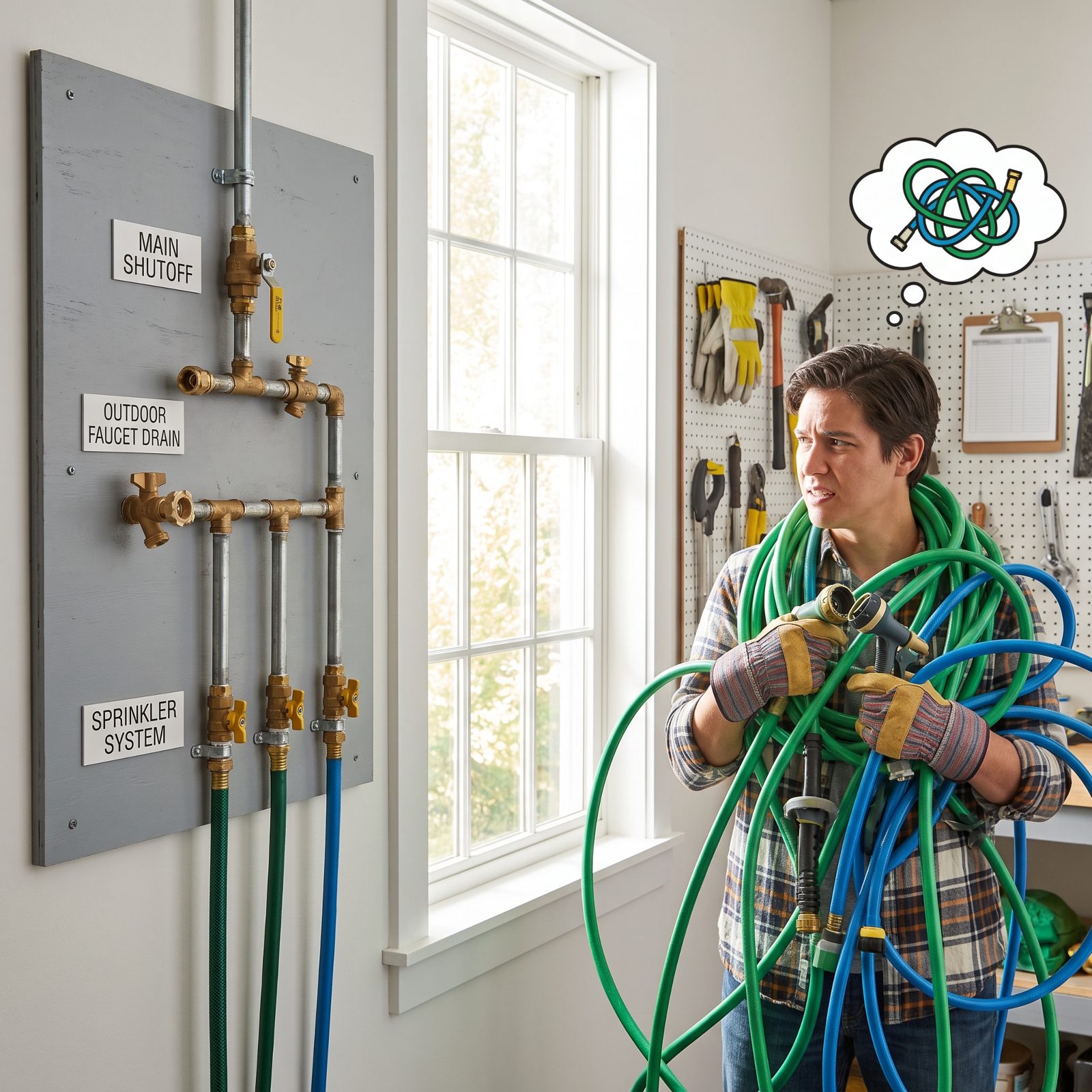 An Easy-Access Winterization and Water-Control Station