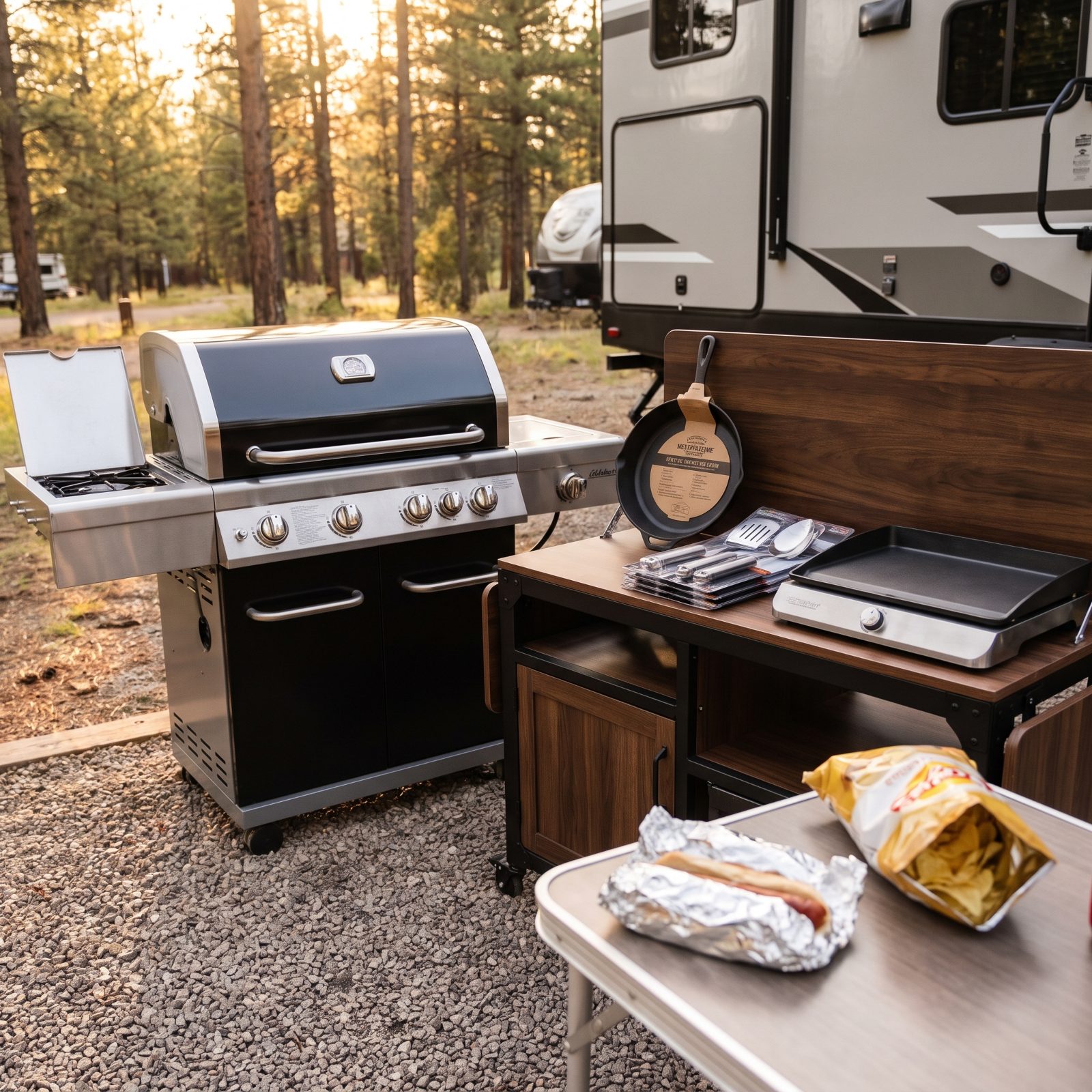 The Elaborate Outdoor Kitchen That Never Got Used