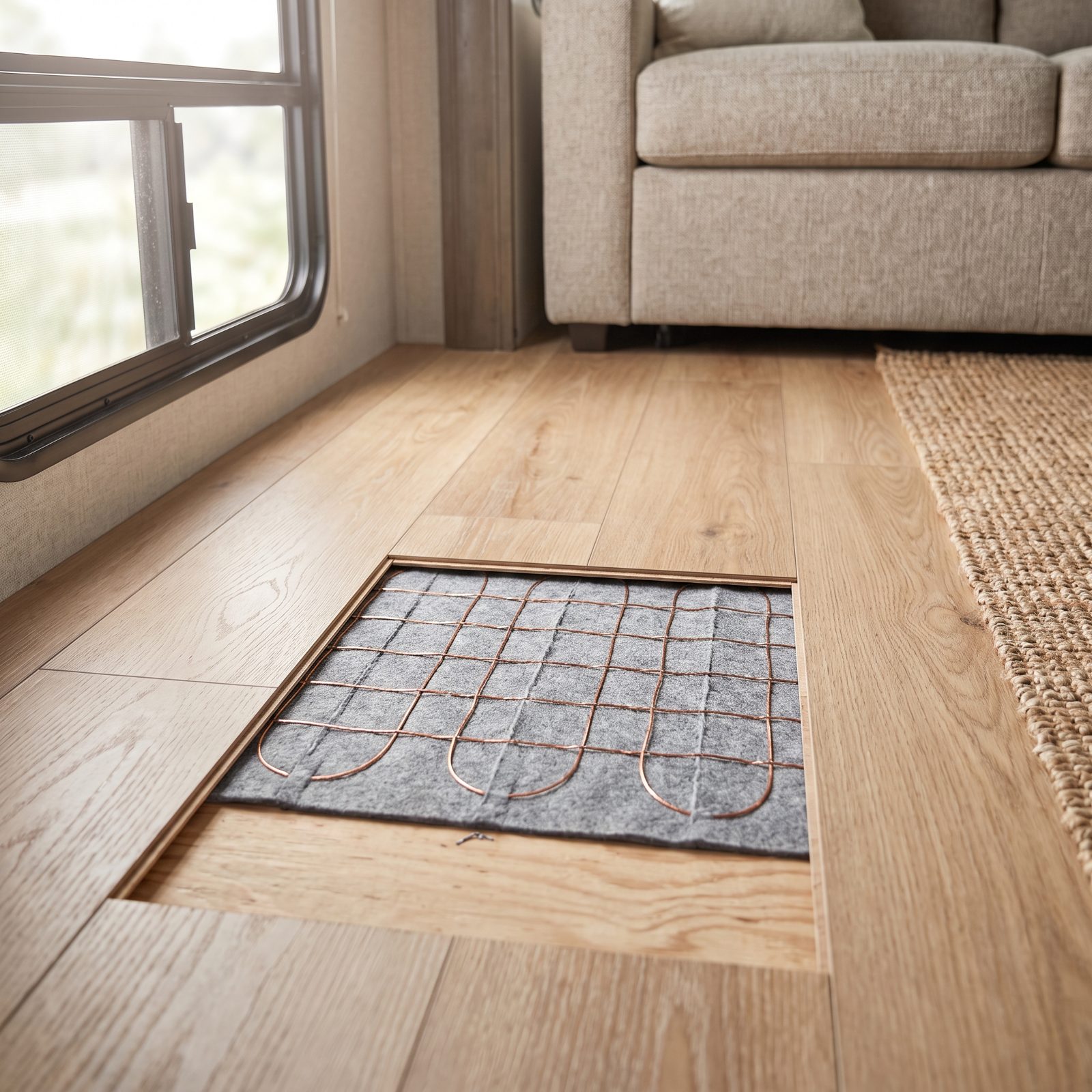 Electric Radiant Floors Buried Under Flooring You Can't Lift