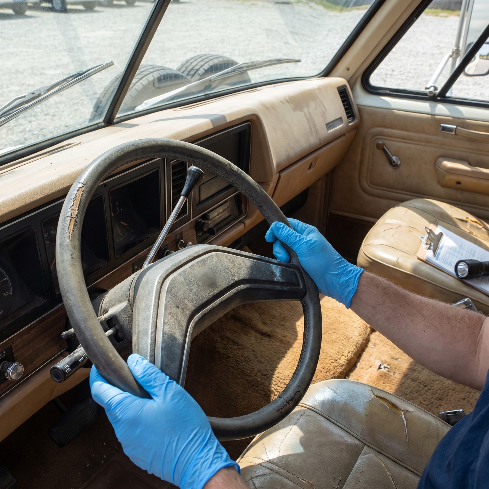 Excessive Free Play in the Steering Wheel
