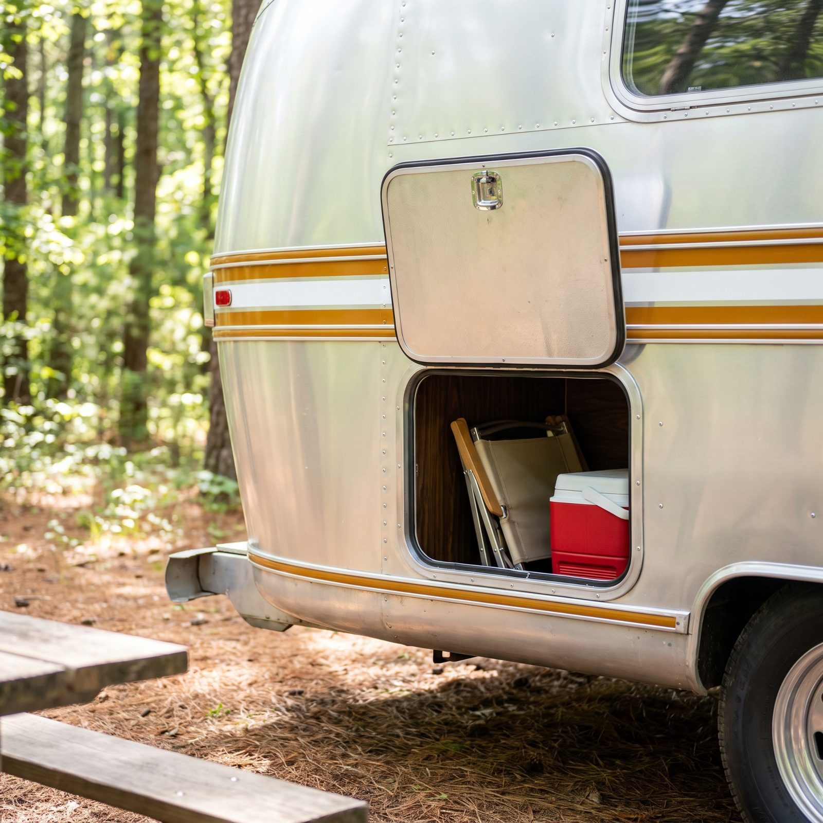 Exterior Hatches That Reached Interior Storage