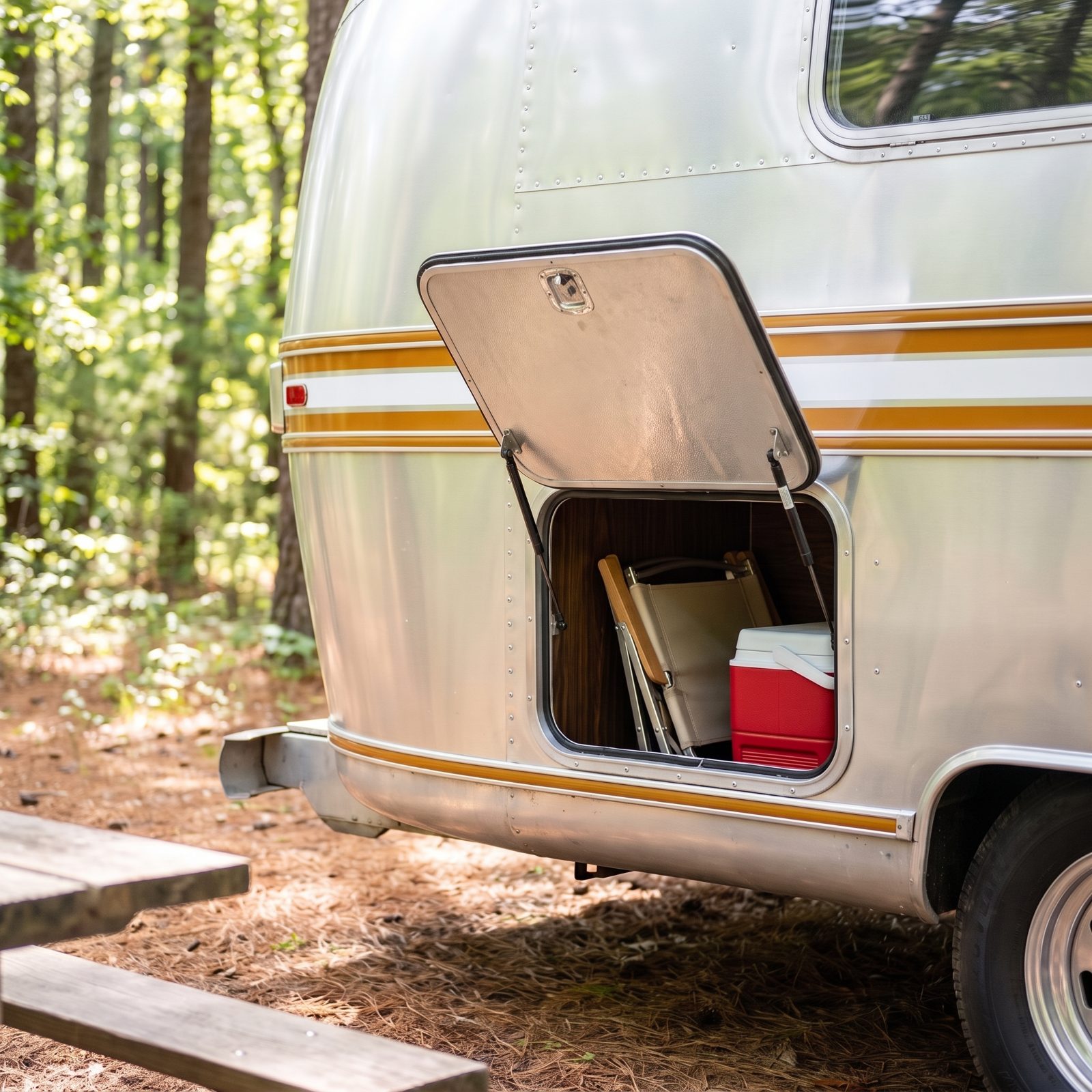 Exterior Hatches That Reached Interior Storage