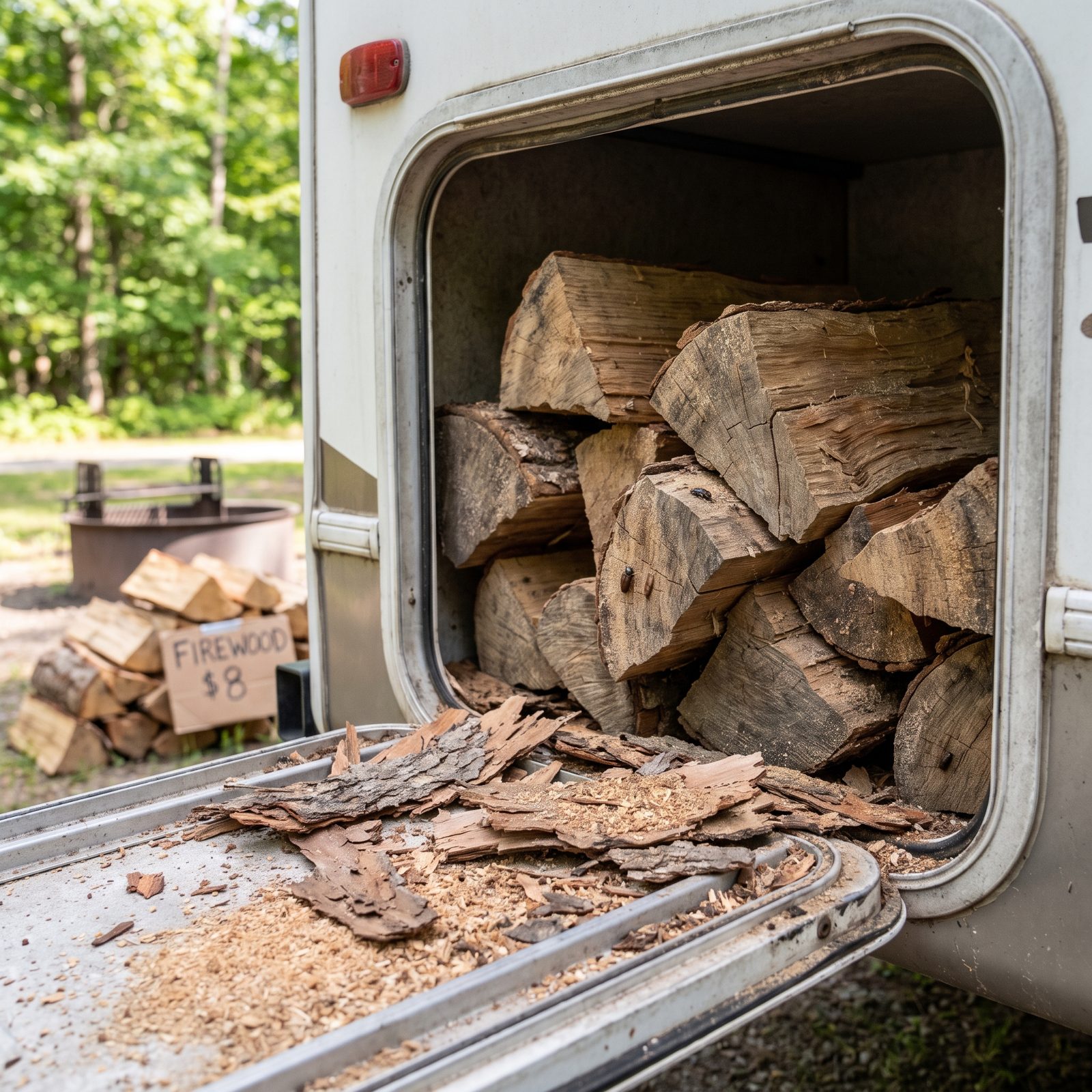 Firewood Hauled From Home