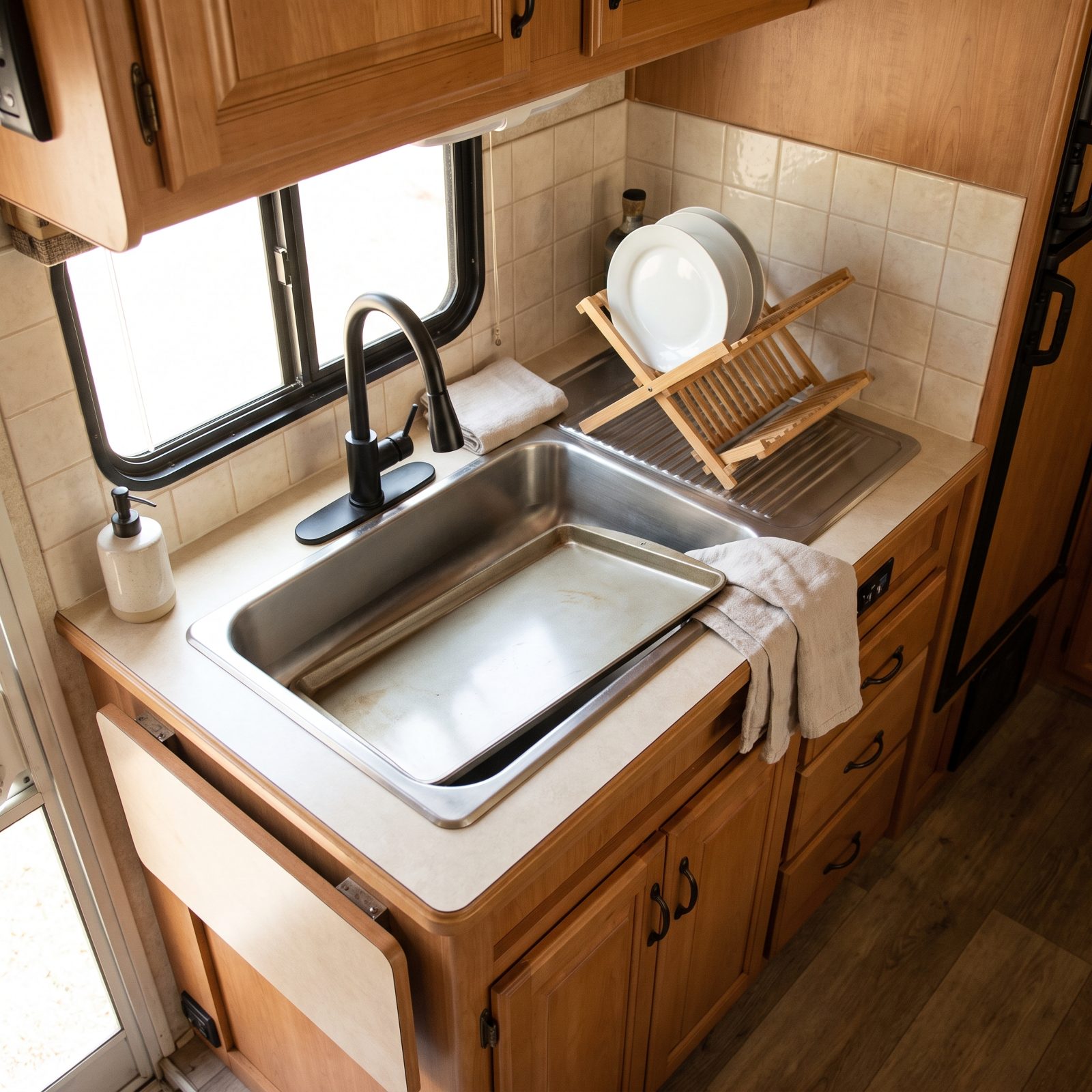 Fit a Shallow Single Bowl in Place of a Divided Basin