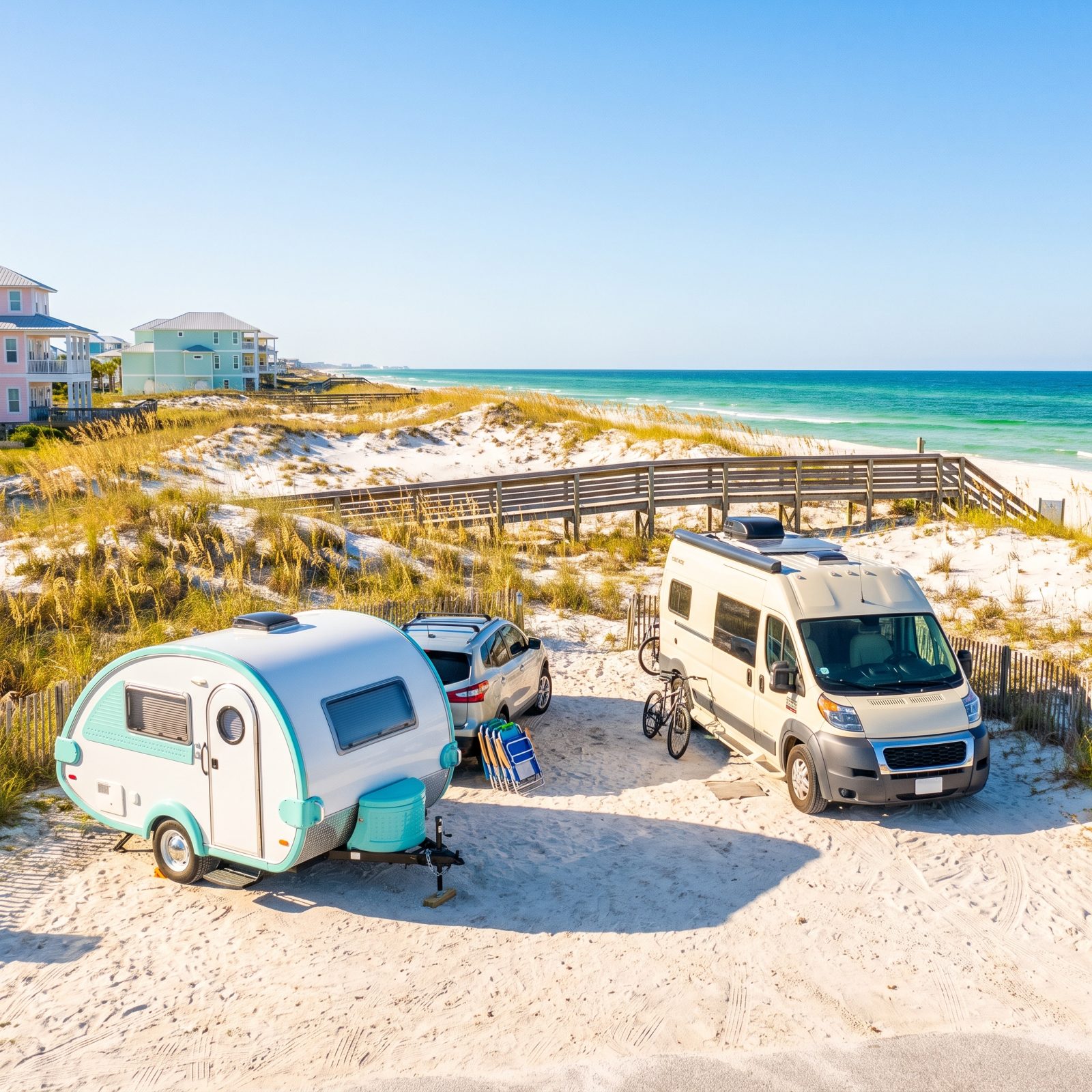 The Florida Panhandle: US 98 and the Sugar-Sand Beaches of 30A