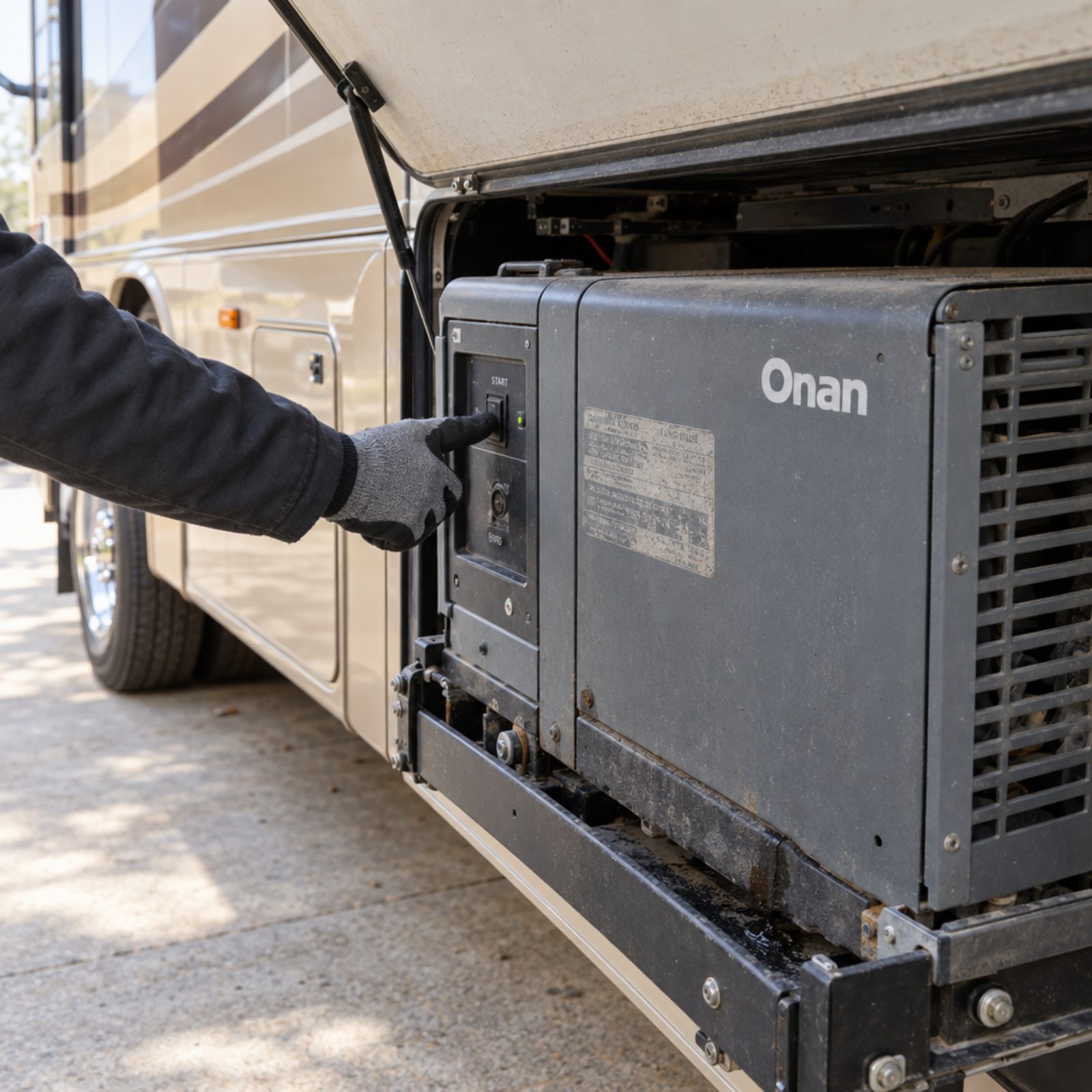 A Generator That Struggles to Start From Cold