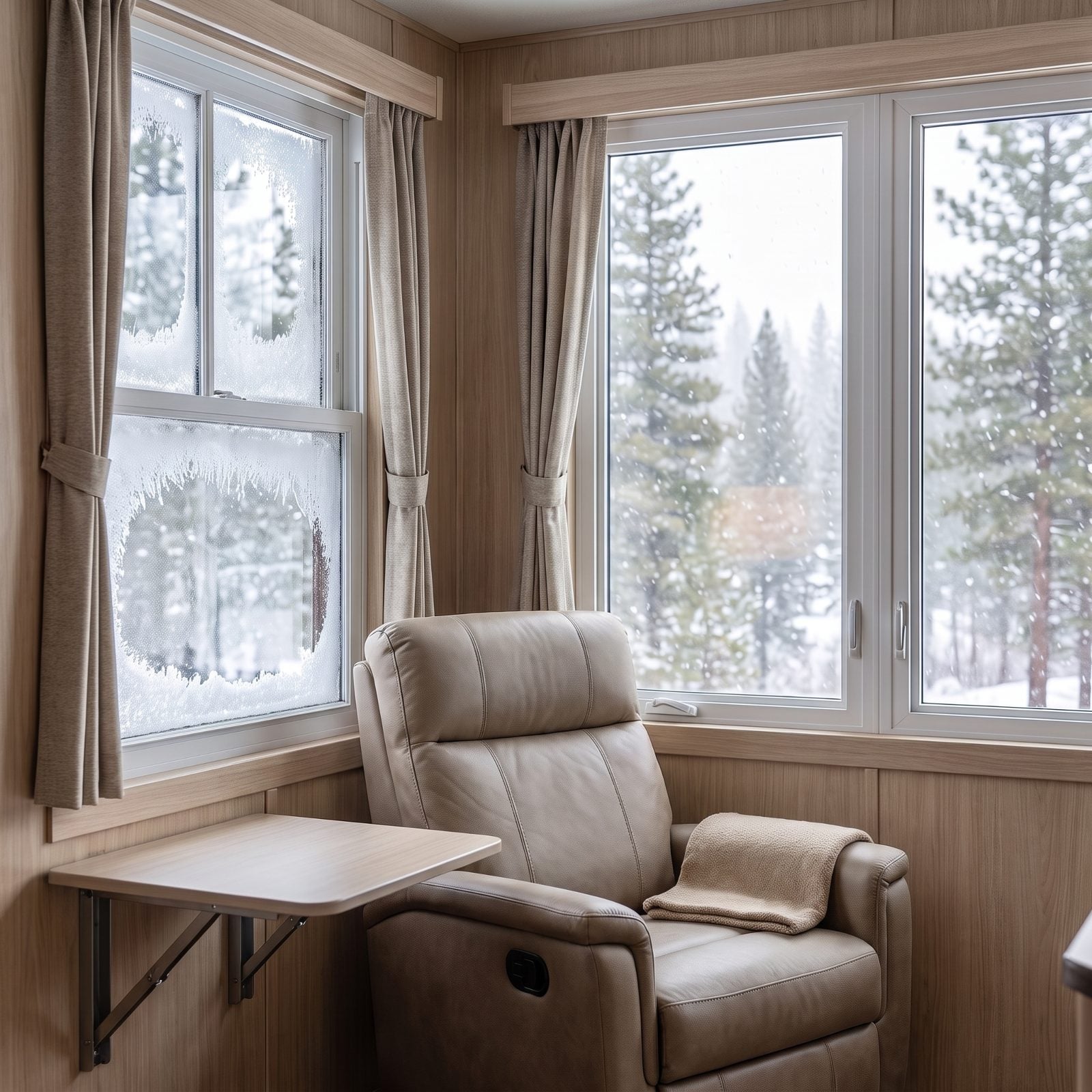 A Genuine Four-Season Package With Dual-Pane Windows