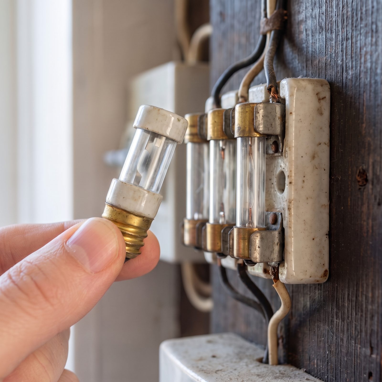 Glass Screw-In Fuses You Kept Spares Of