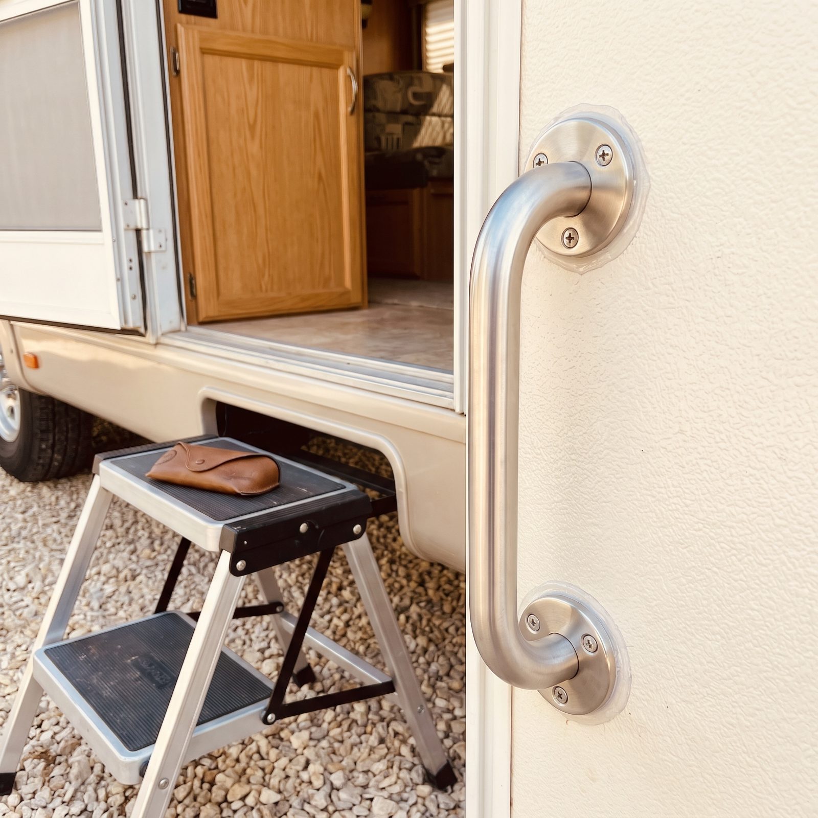 Grab Handles Arrive When the RV Must Fit a New Season