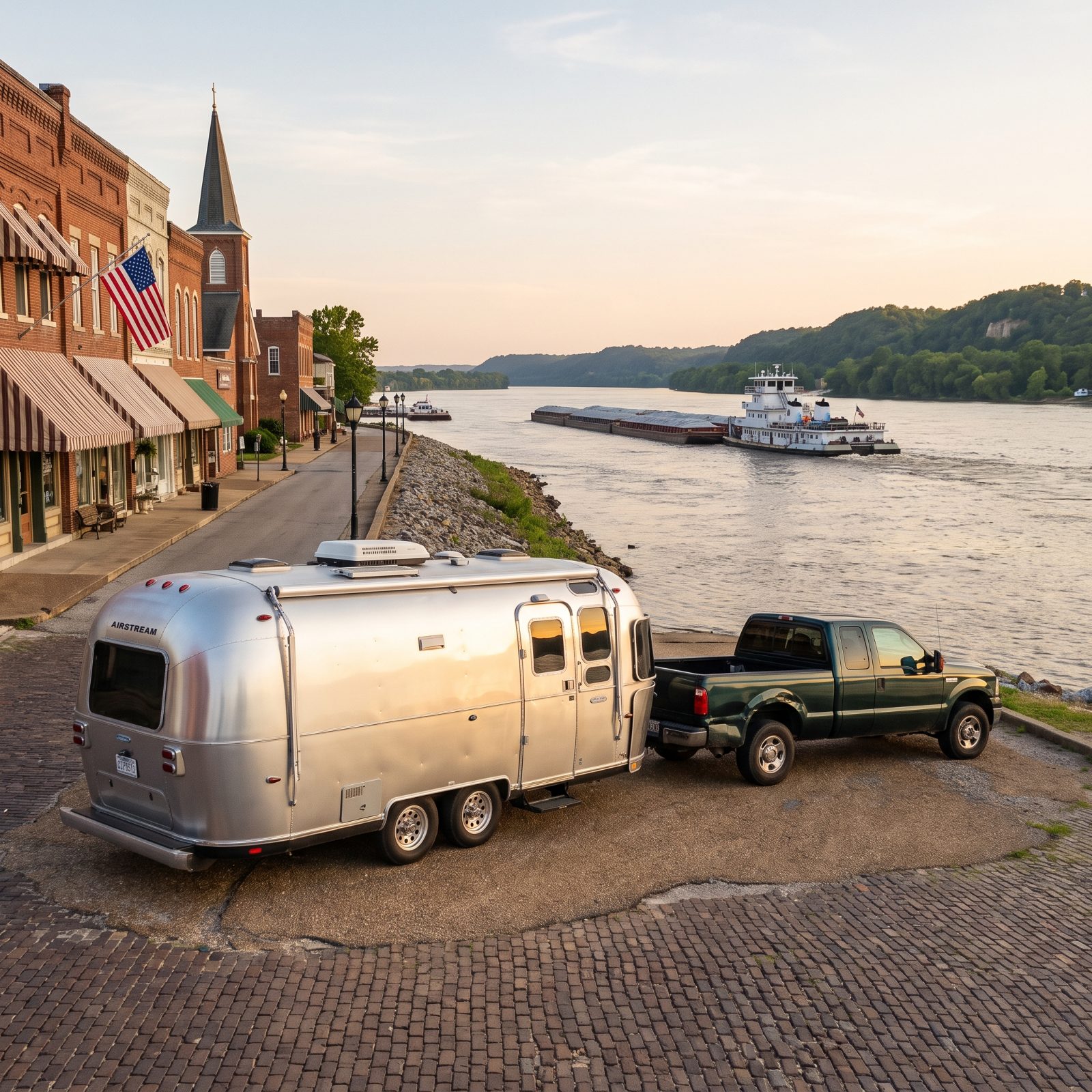 Great River Road: Tracing the Mississippi Through Old River Towns