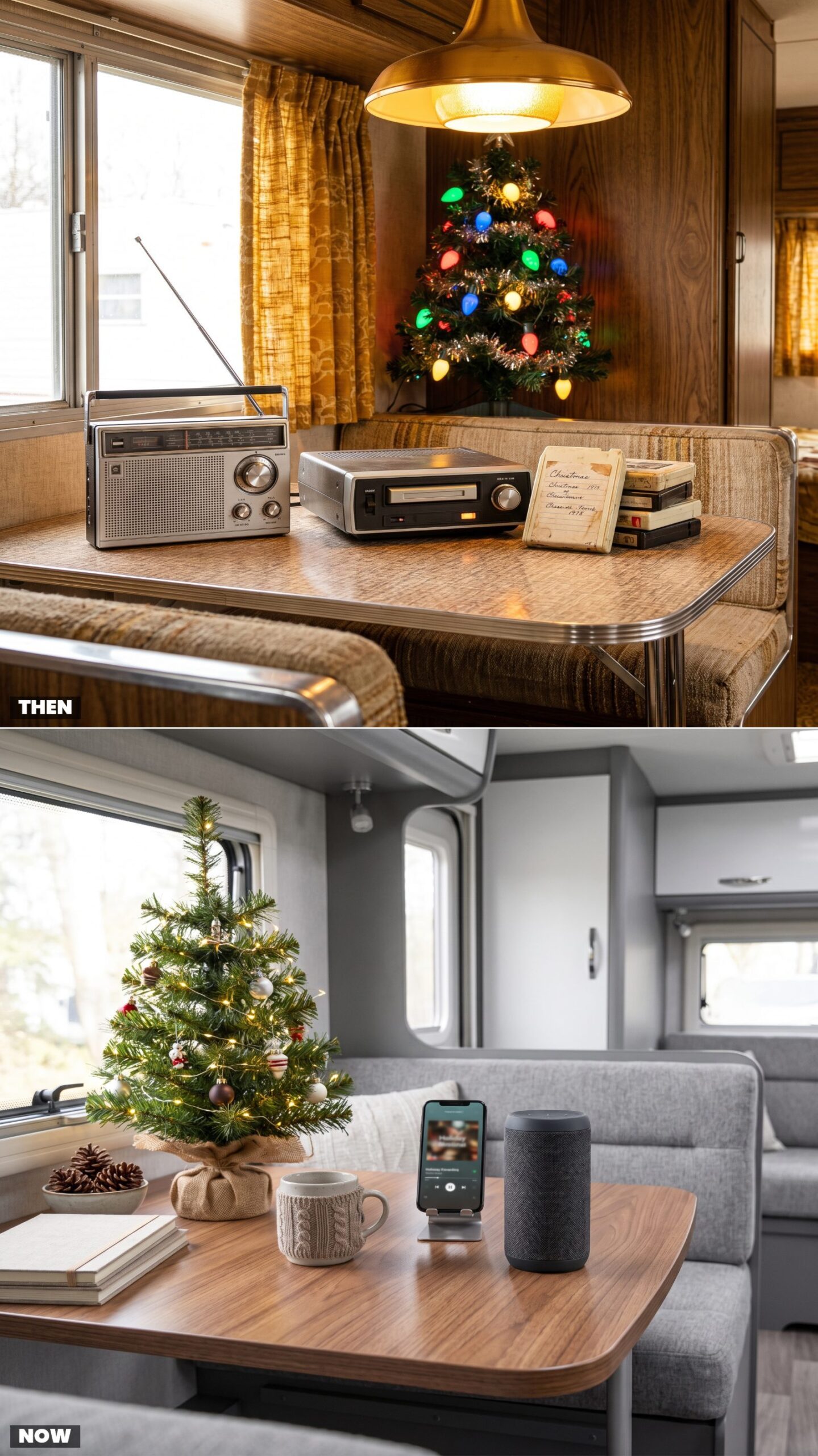 Holiday Music: Portable Radios and 8-Tracks vs. Bluetooth Speakers and Streaming Playlists