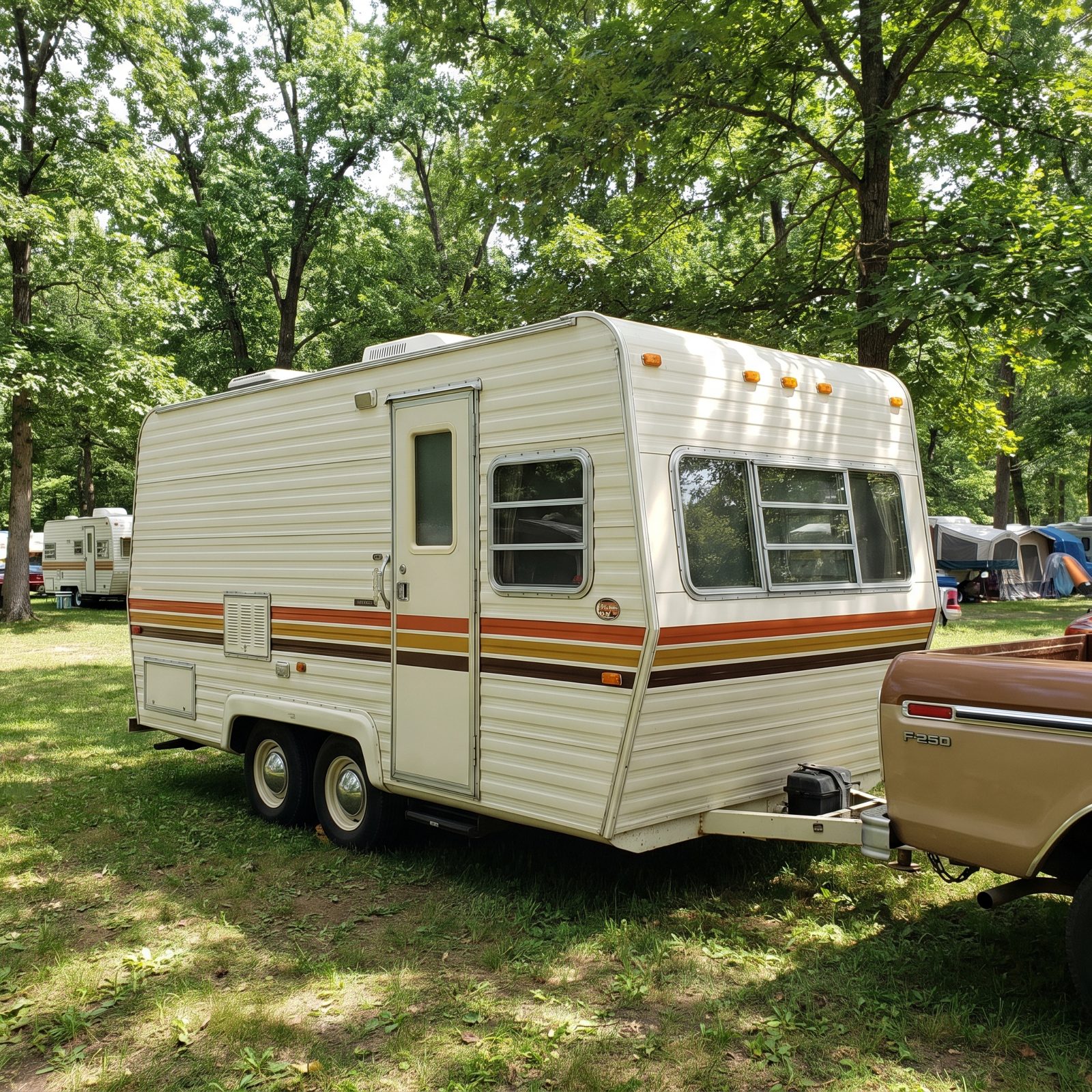 Holiday Rambler Imperial, The High-End Trailer With Distinctive 1970s Graphics