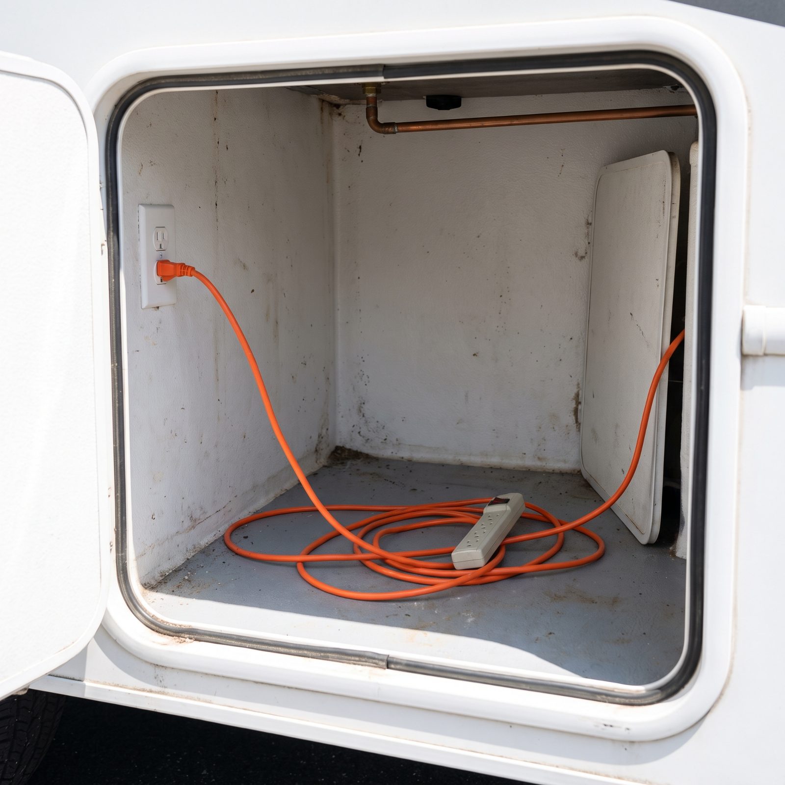 Household Extension Cords Used as Permanent Wiring