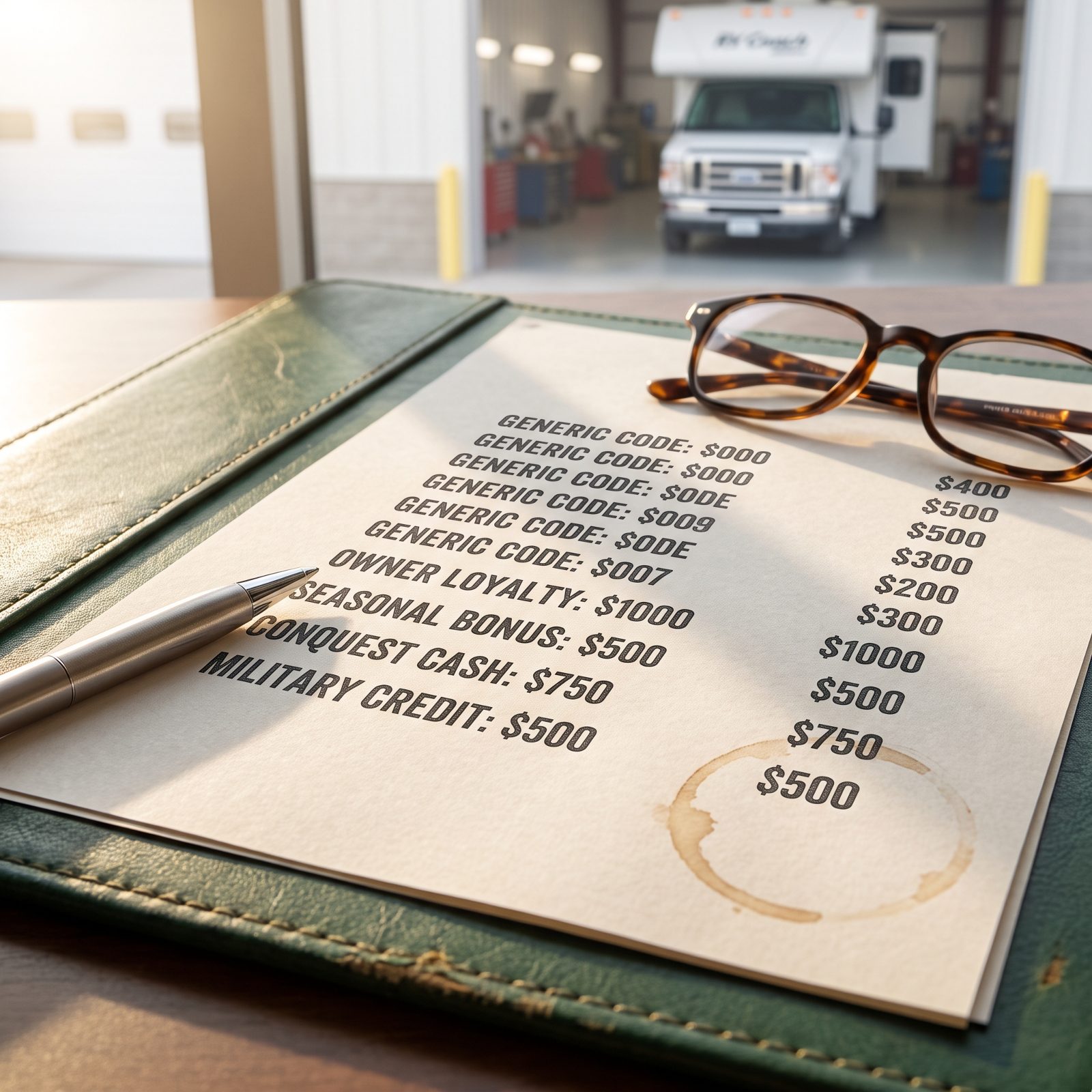 Identify Every Applicable Manufacturer Incentive