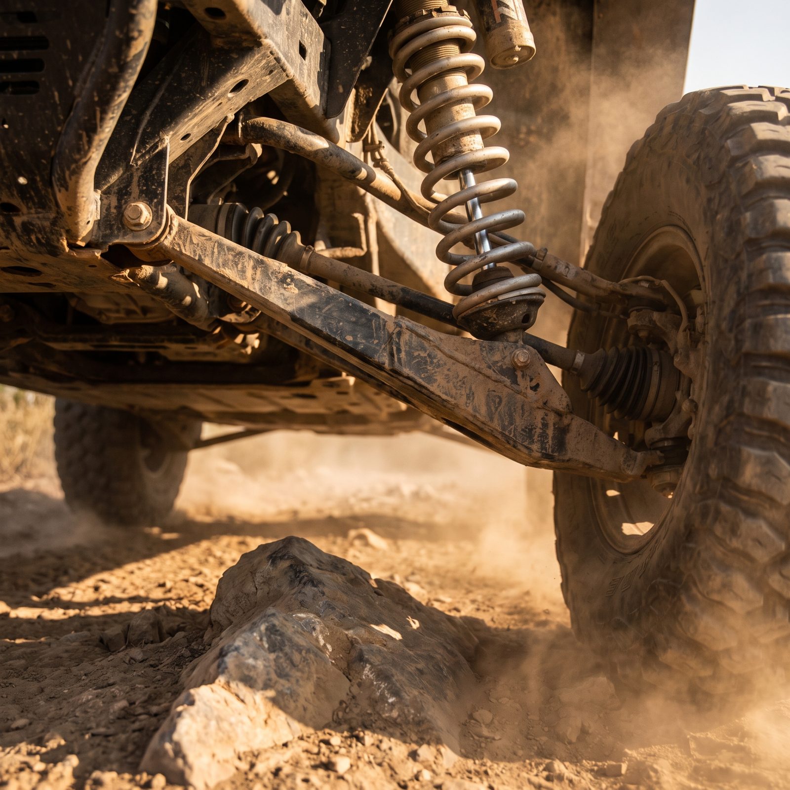 Independent Suspension Built for Rough Roads