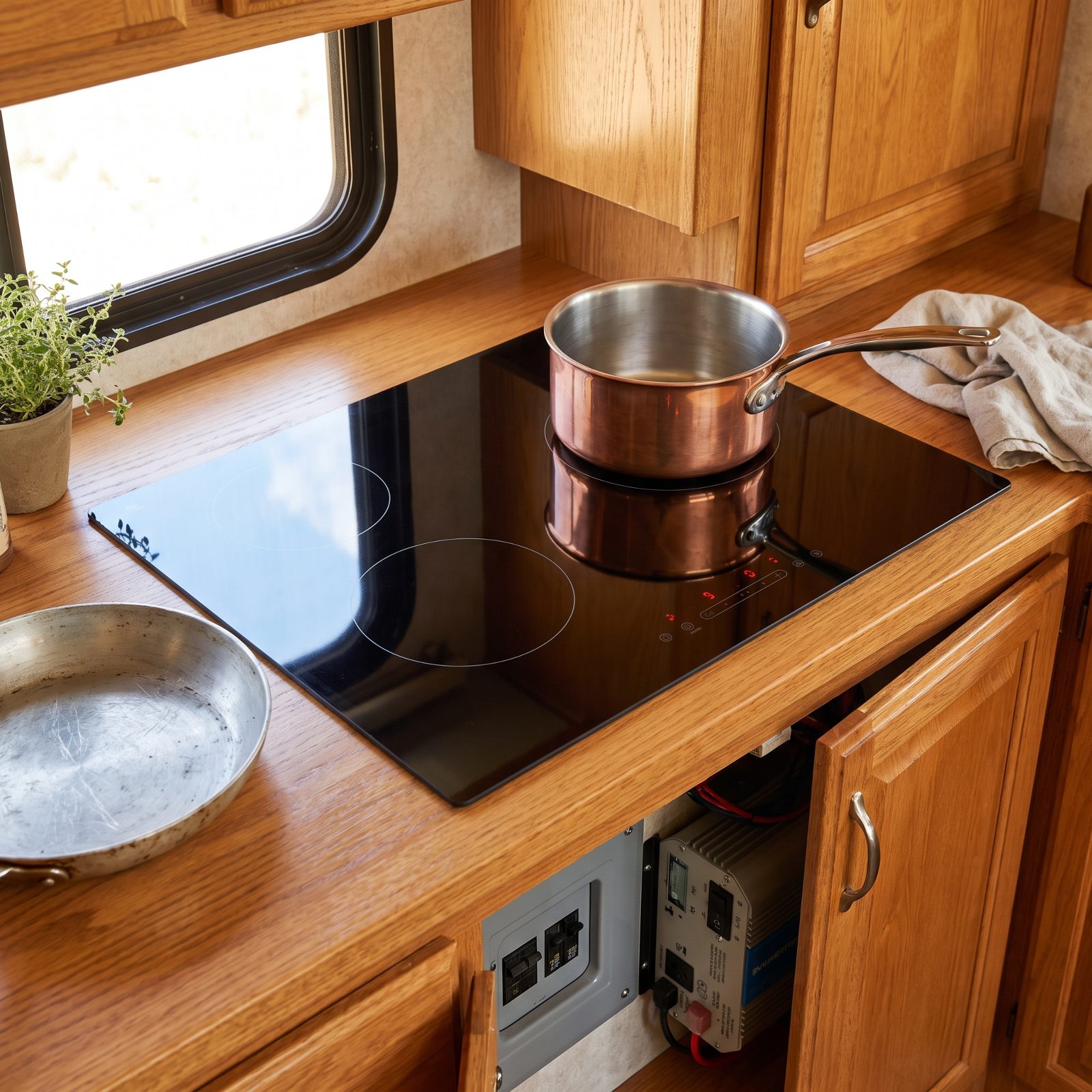 Induction Cooktops That Demand Special Pans and Serious Electrical Power