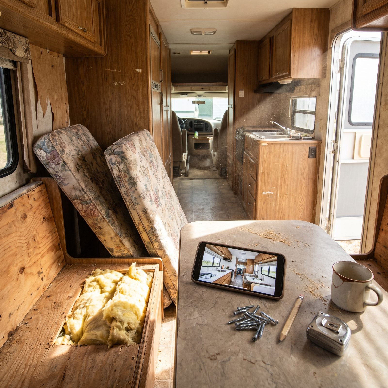 Instagram Renovations Make Your Half-Gutted Dinette Look Hopeless