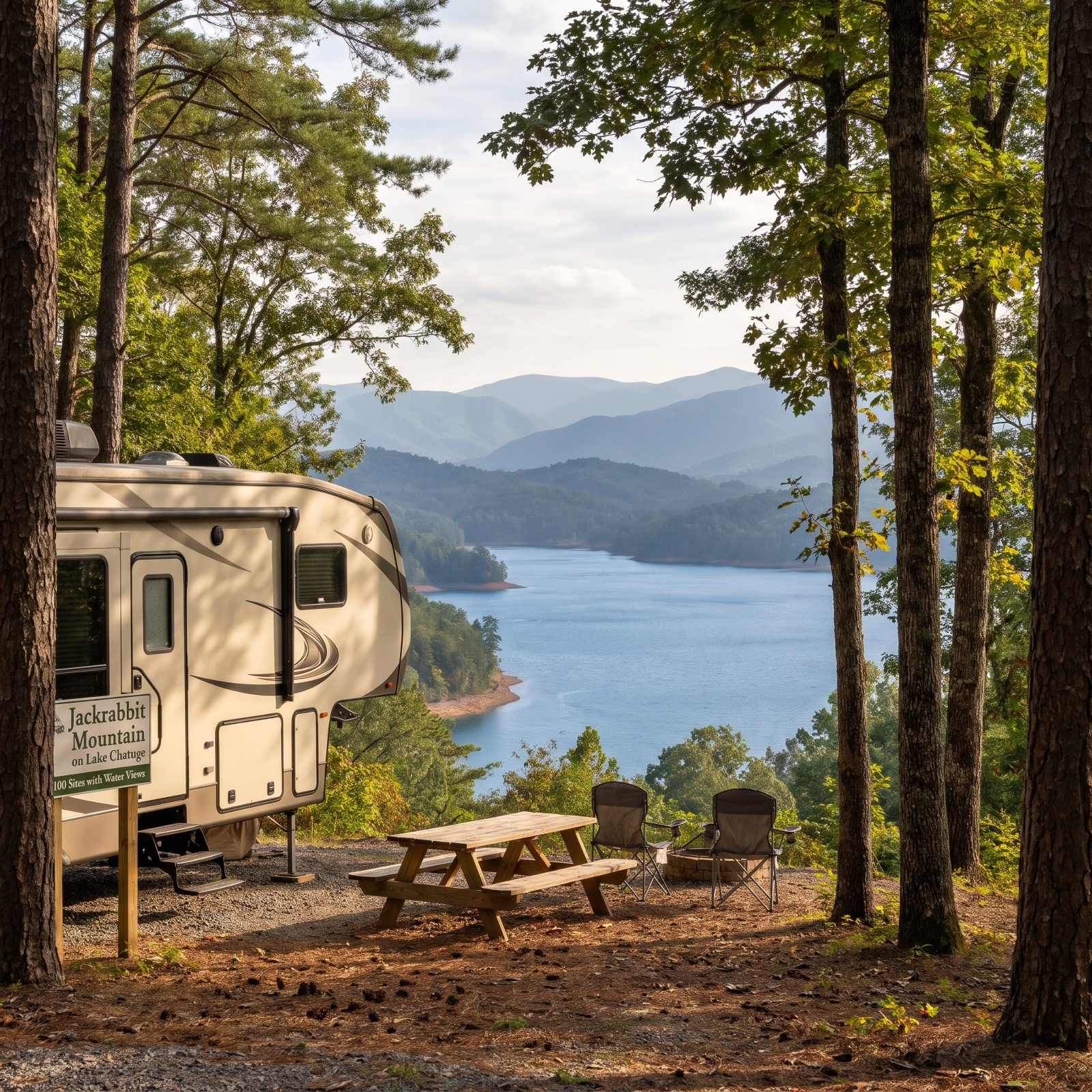 Jackrabbit Mountain on Lake Chatuge, 100 Sites with Water Views