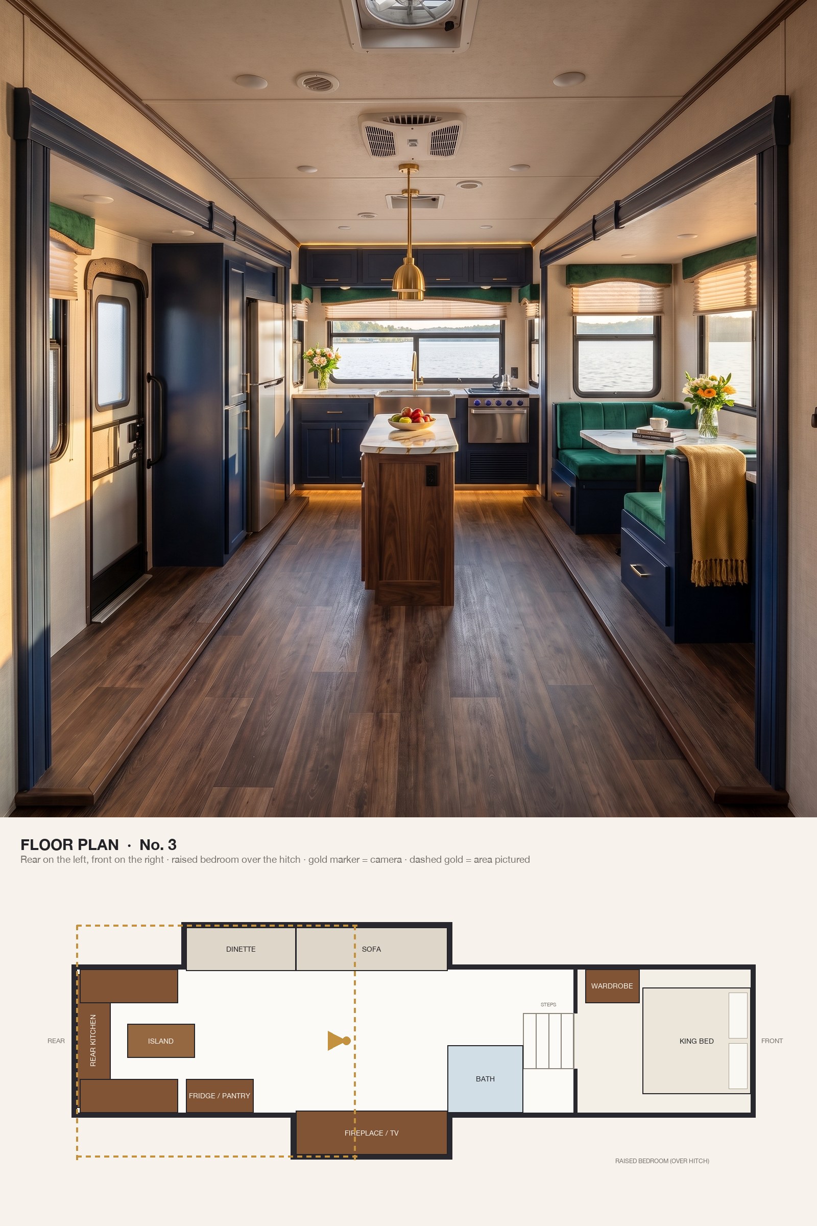 Jewel Tones: Emerald Velvet, Navy and Gold