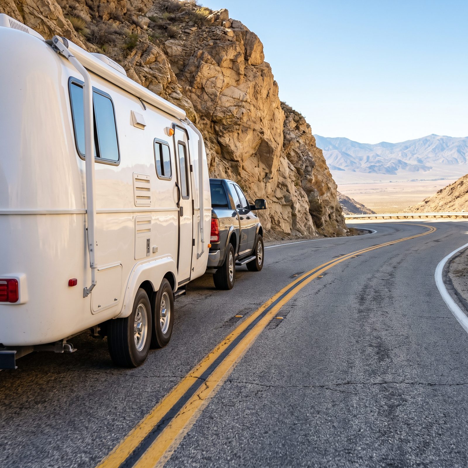 Keep the Trailer Inside Its Lane on Tight Right-Hand Curves