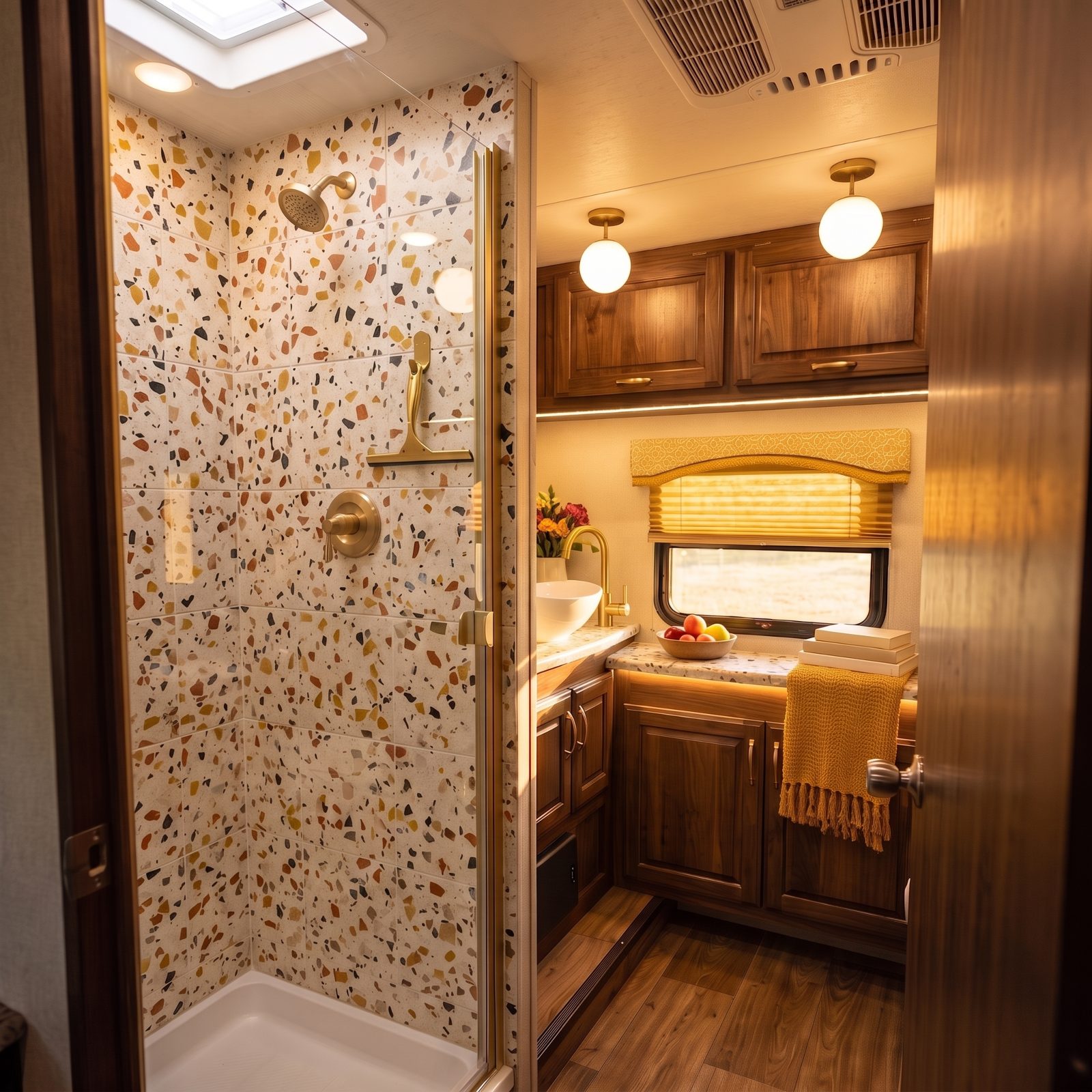 Keep a Window Squeegee in the Shower to Pull Moisture Off Immediately