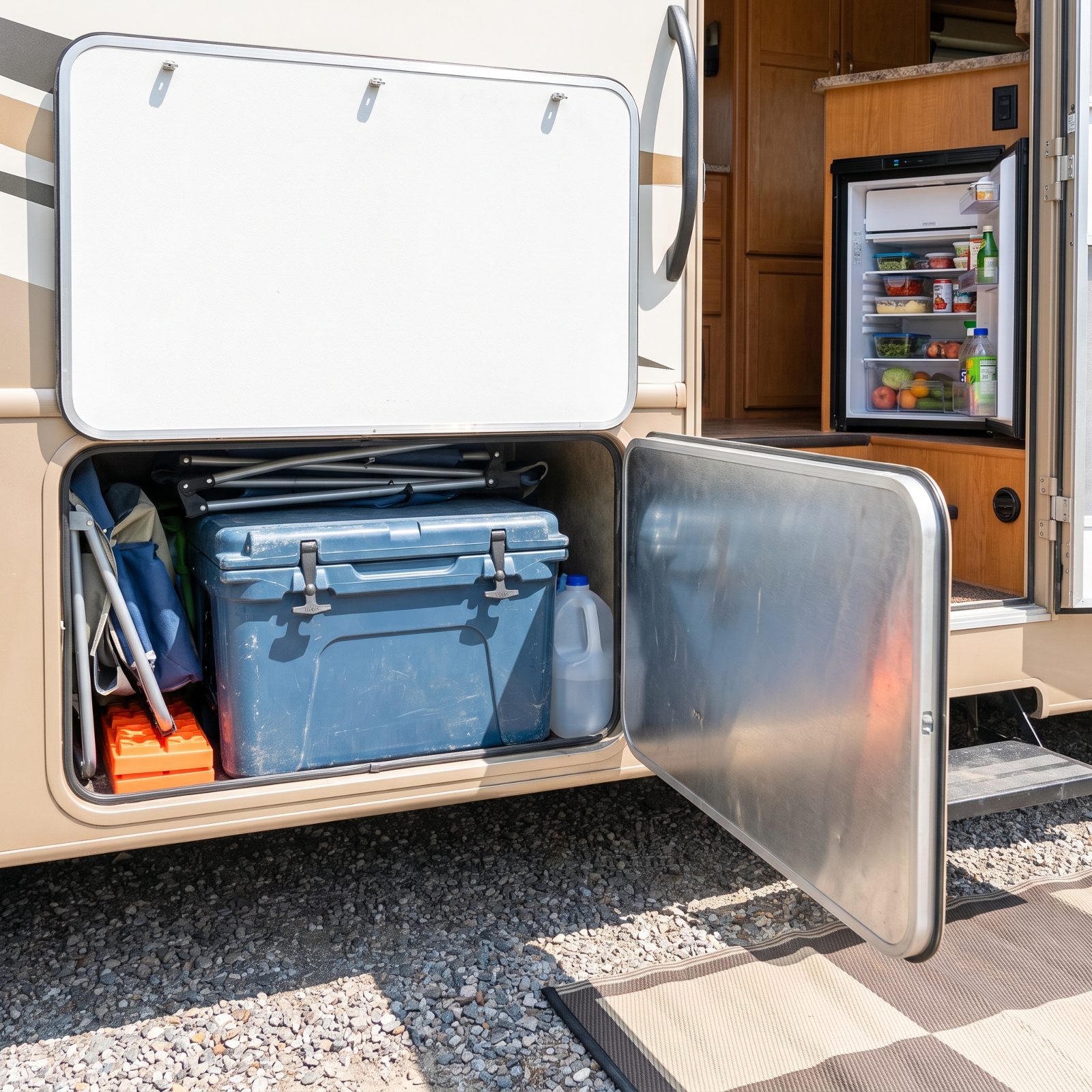 A Large Backup Cooler: Let the RV Refrigerator Do Its Job