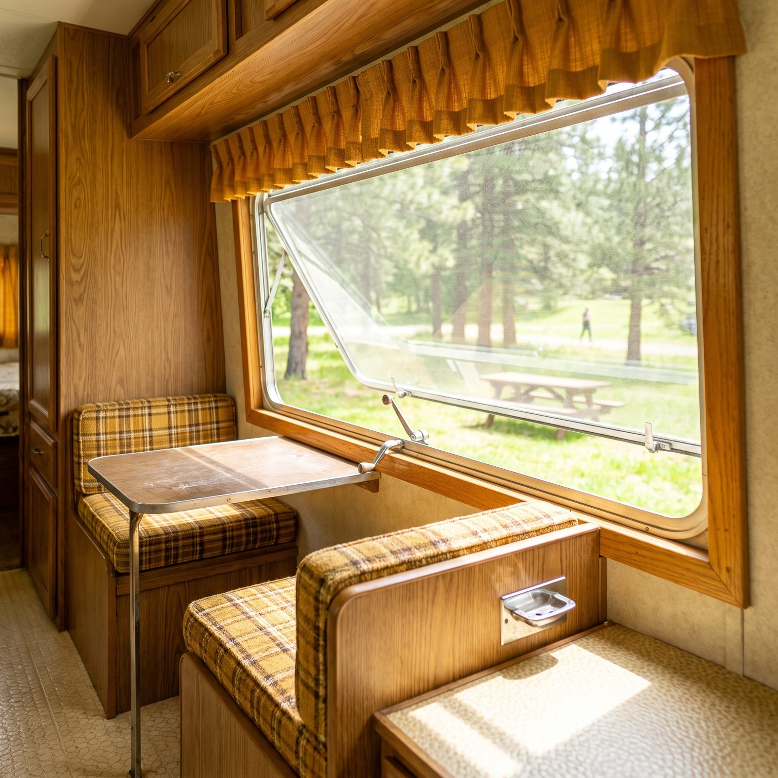 Large Side Windows That Opened Wide