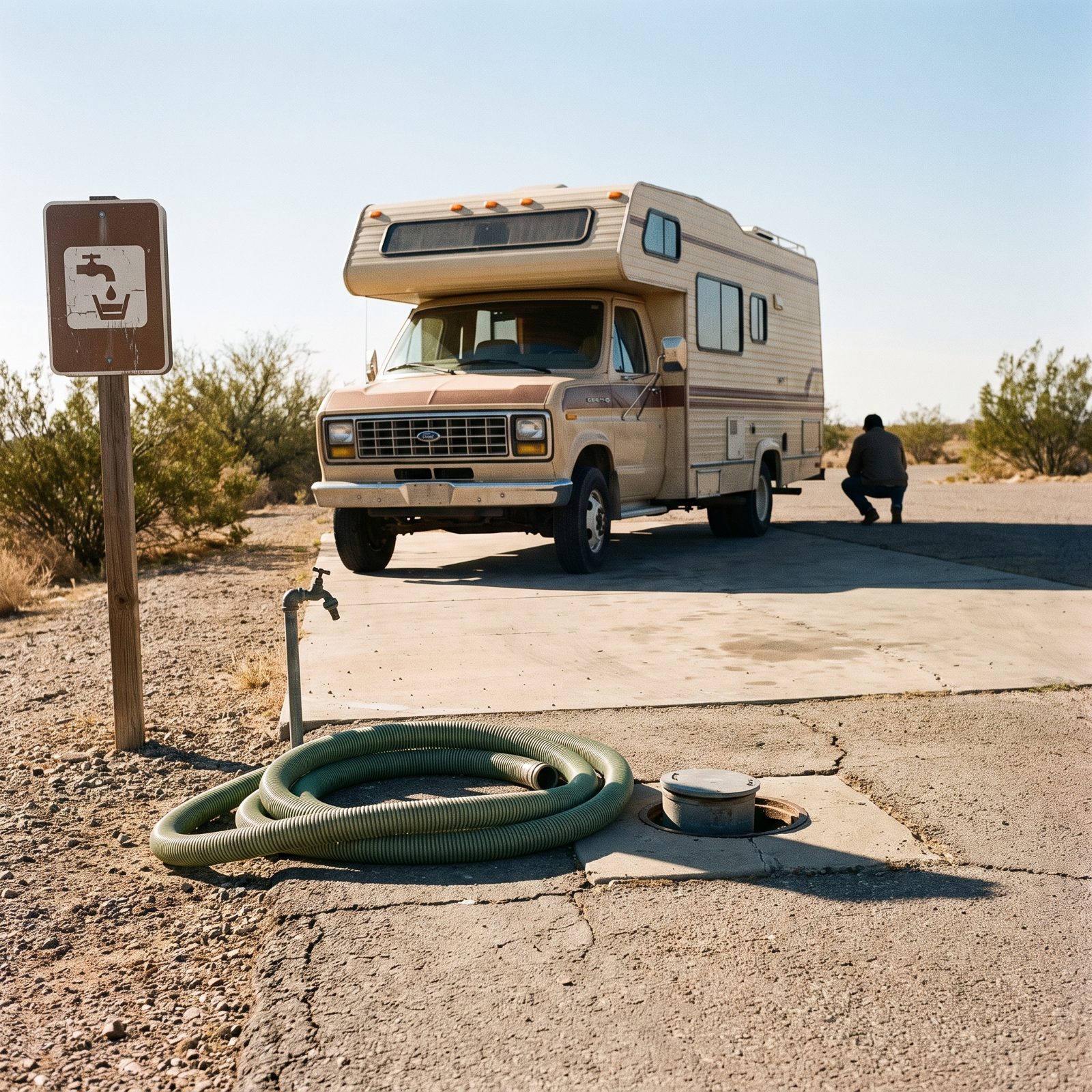 The Last-Day Search for a Dump Station