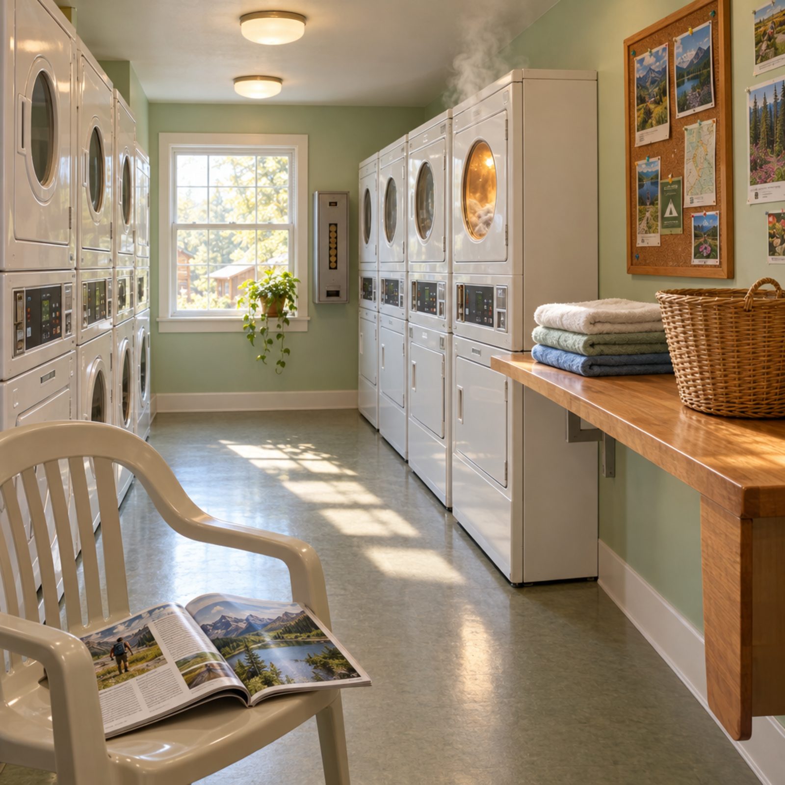 The Laundry-Room Conversationalist