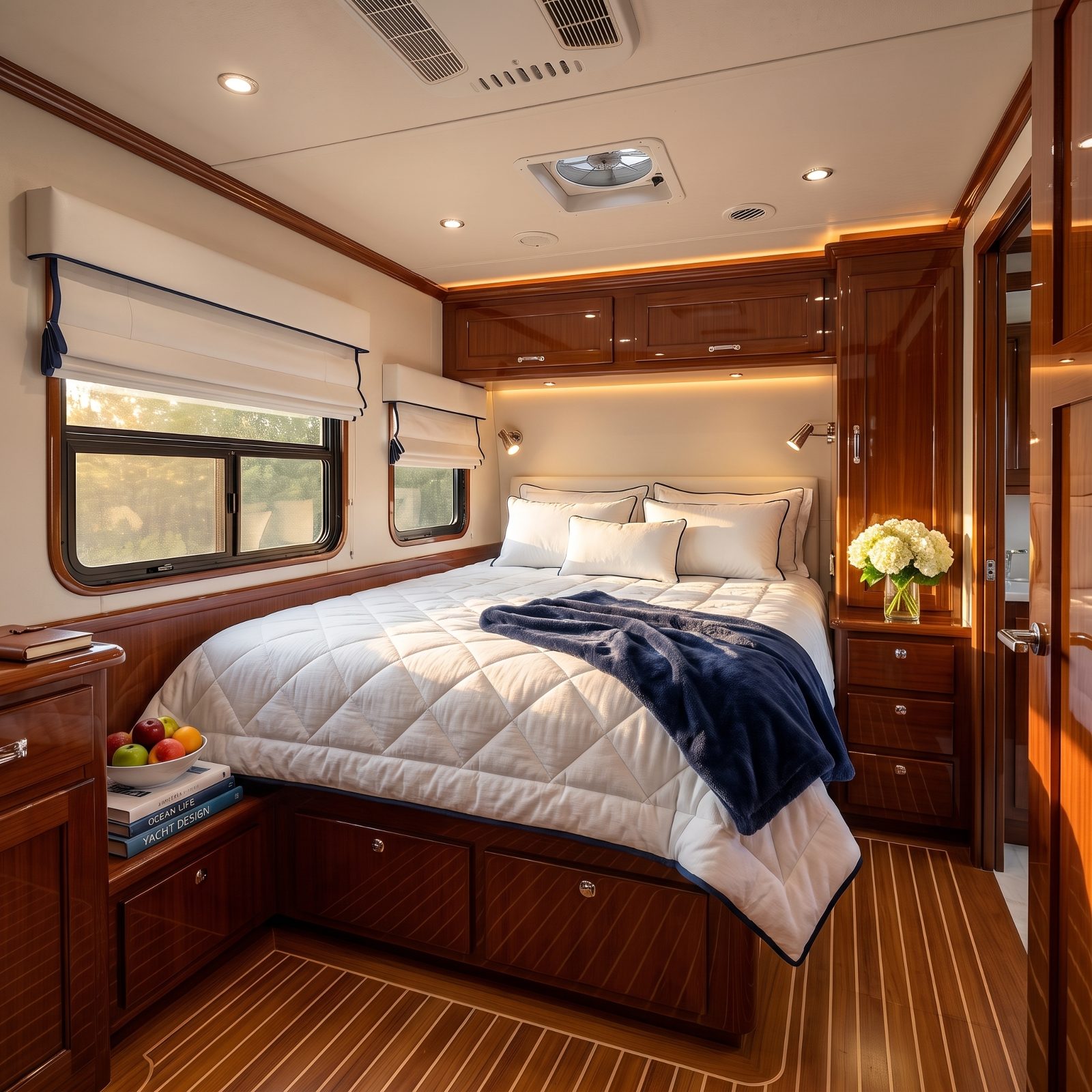 Lay a Marine Condensation Mat Under the Mattress to Kill Dampness