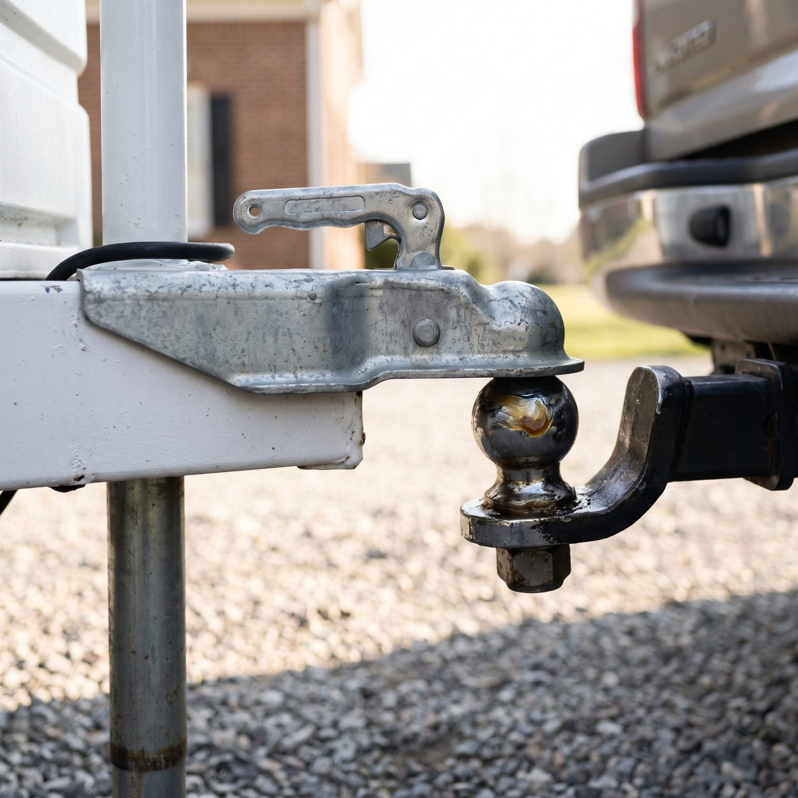 Leaving the Hitch Coupler Only Half-Latched
