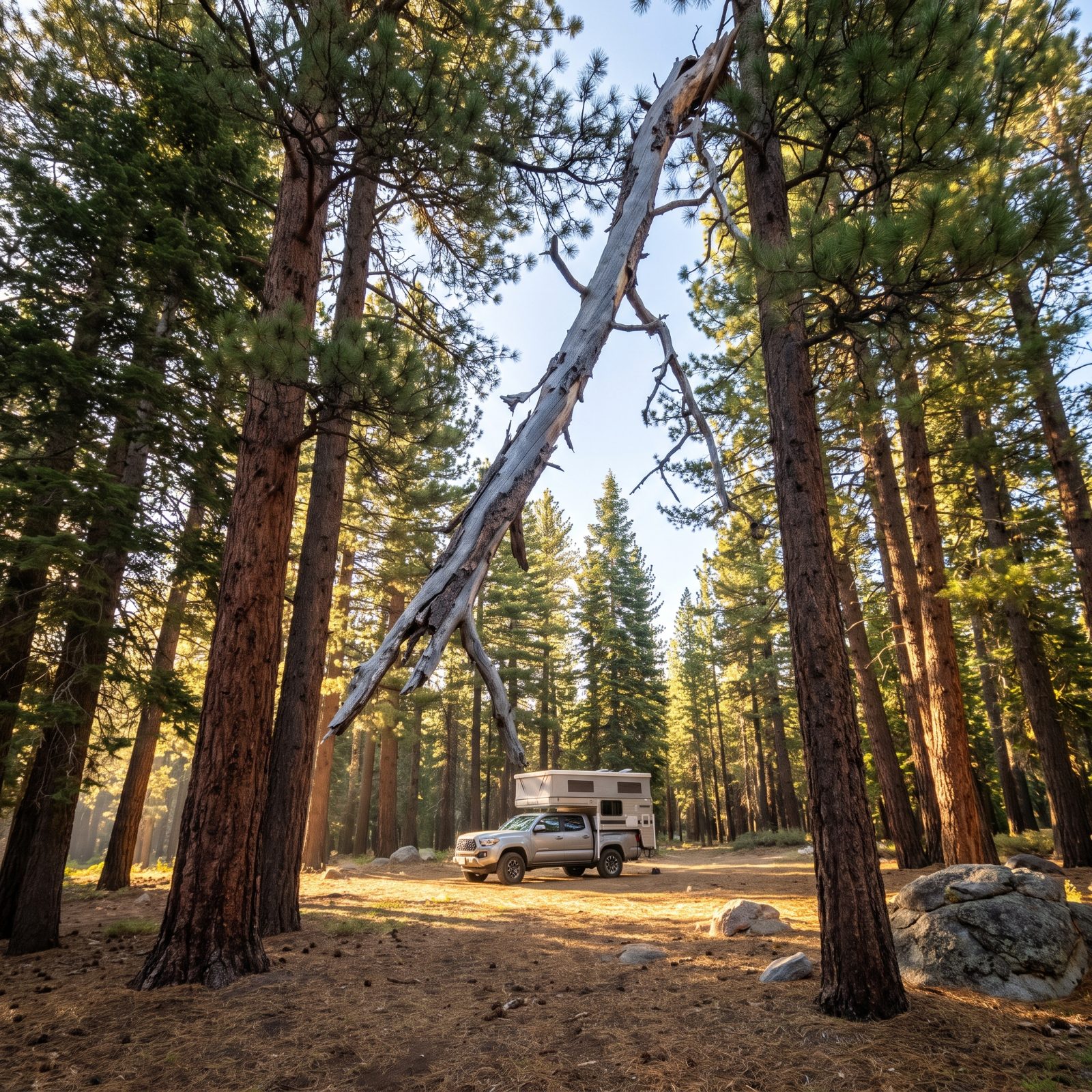 Look Up Before Parking Beneath Dead Limbs or Unstable Trees