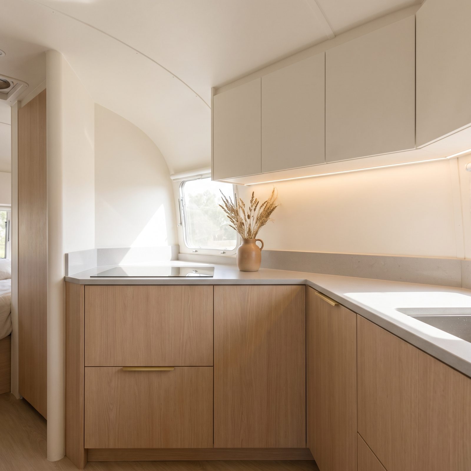 Lose the Ornate Cabinet Fronts for Clean Flush Slab Doors