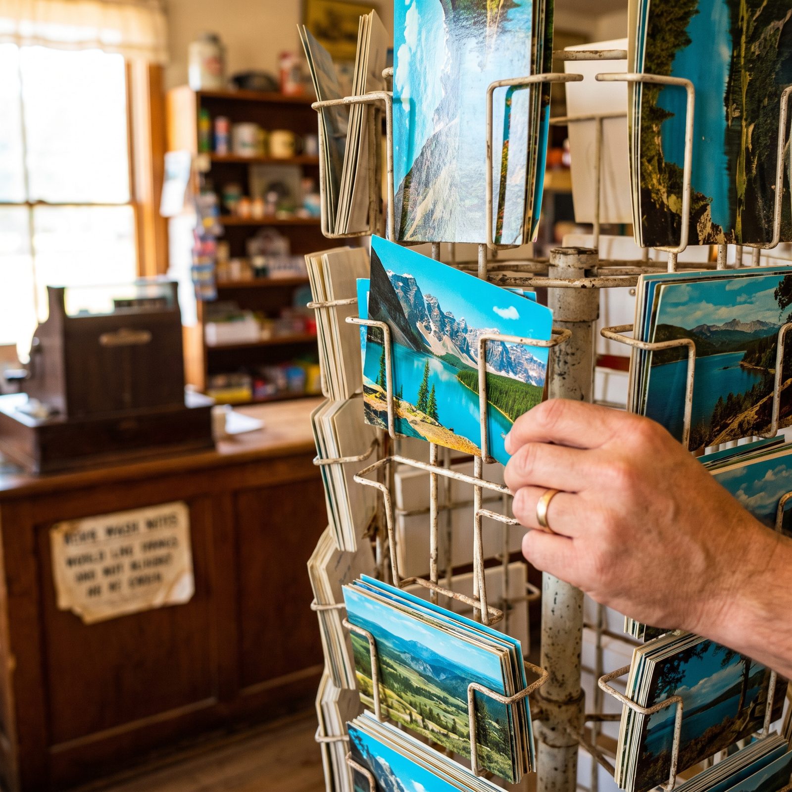 Mailing Picture Postcards From the Campground