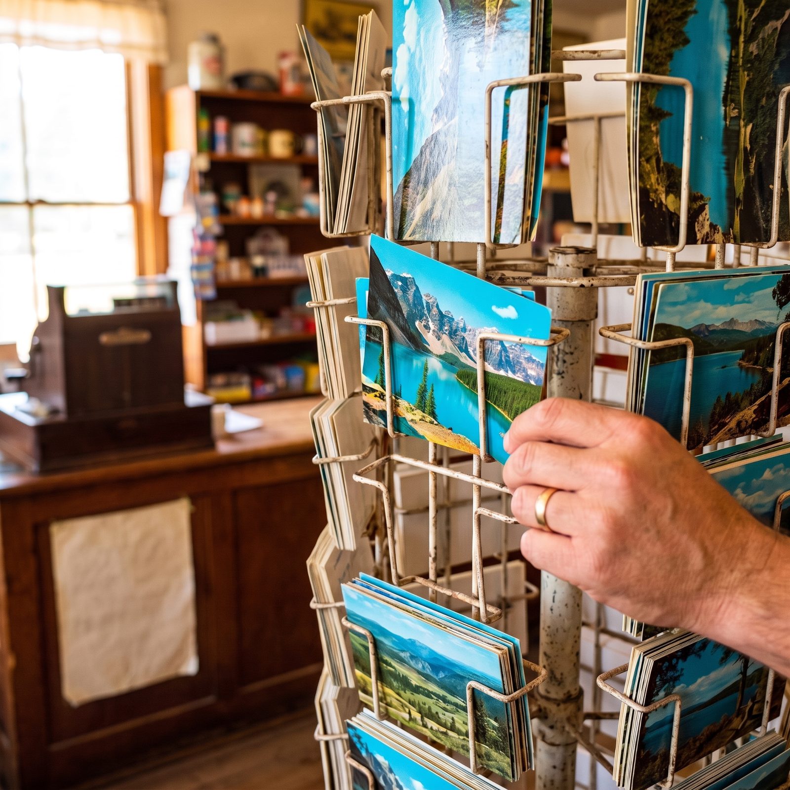 Mailing Picture Postcards From the Campground