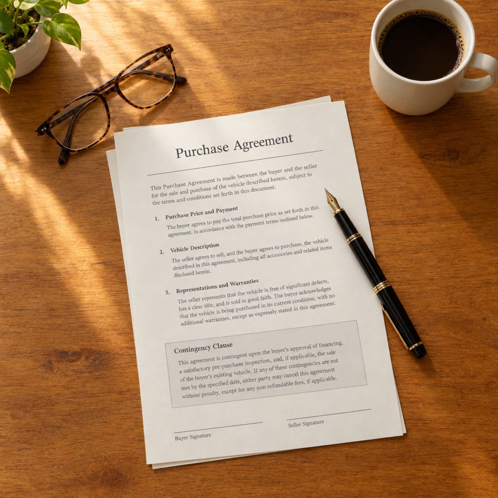 Make the Purchase Inspection-Contingent
