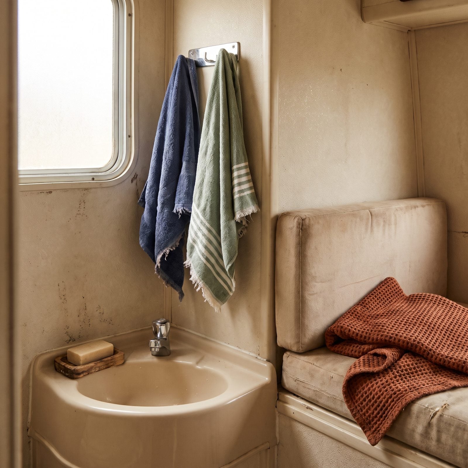 Matching Bath Towels and Decorative Throws