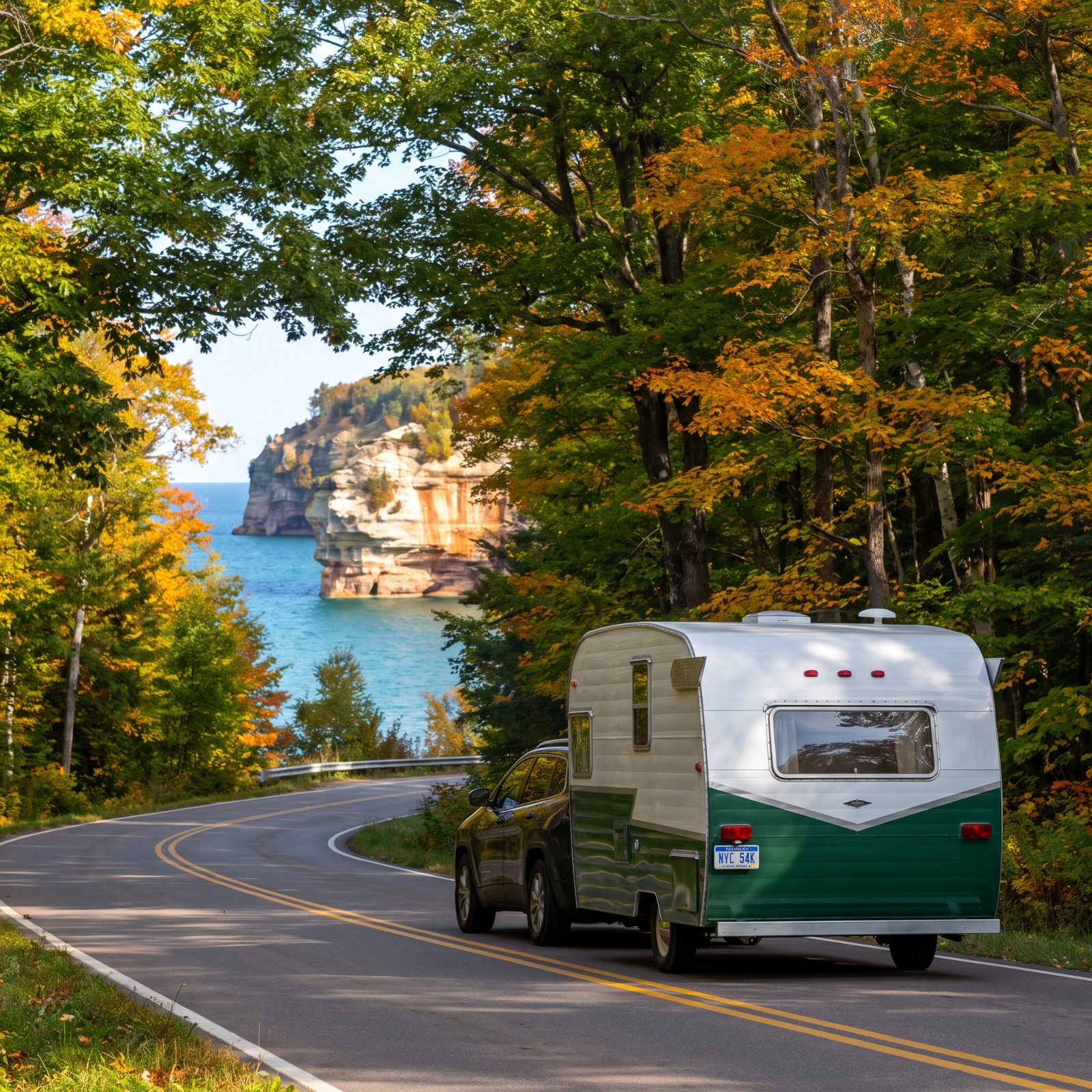 Michigan Upper Peninsula Loop: Waterfalls, Lighthouses and Pictured Rocks